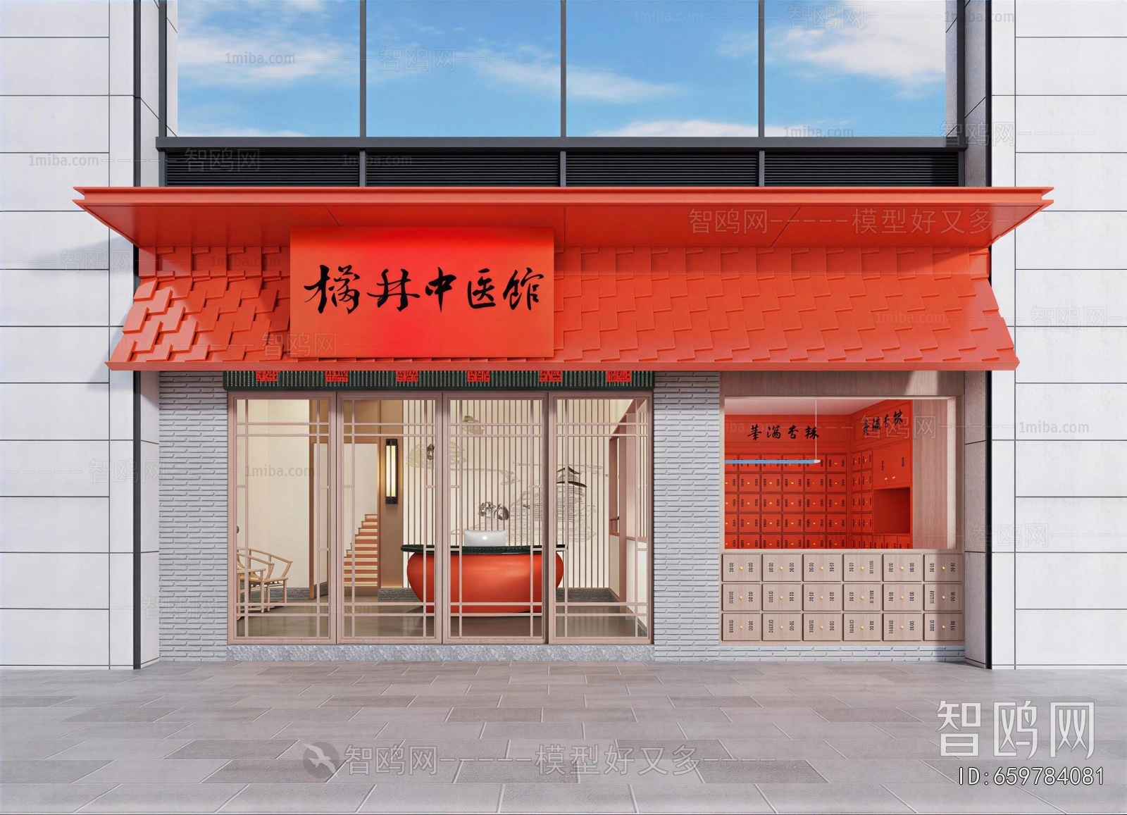 New Chinese Style Facade Element