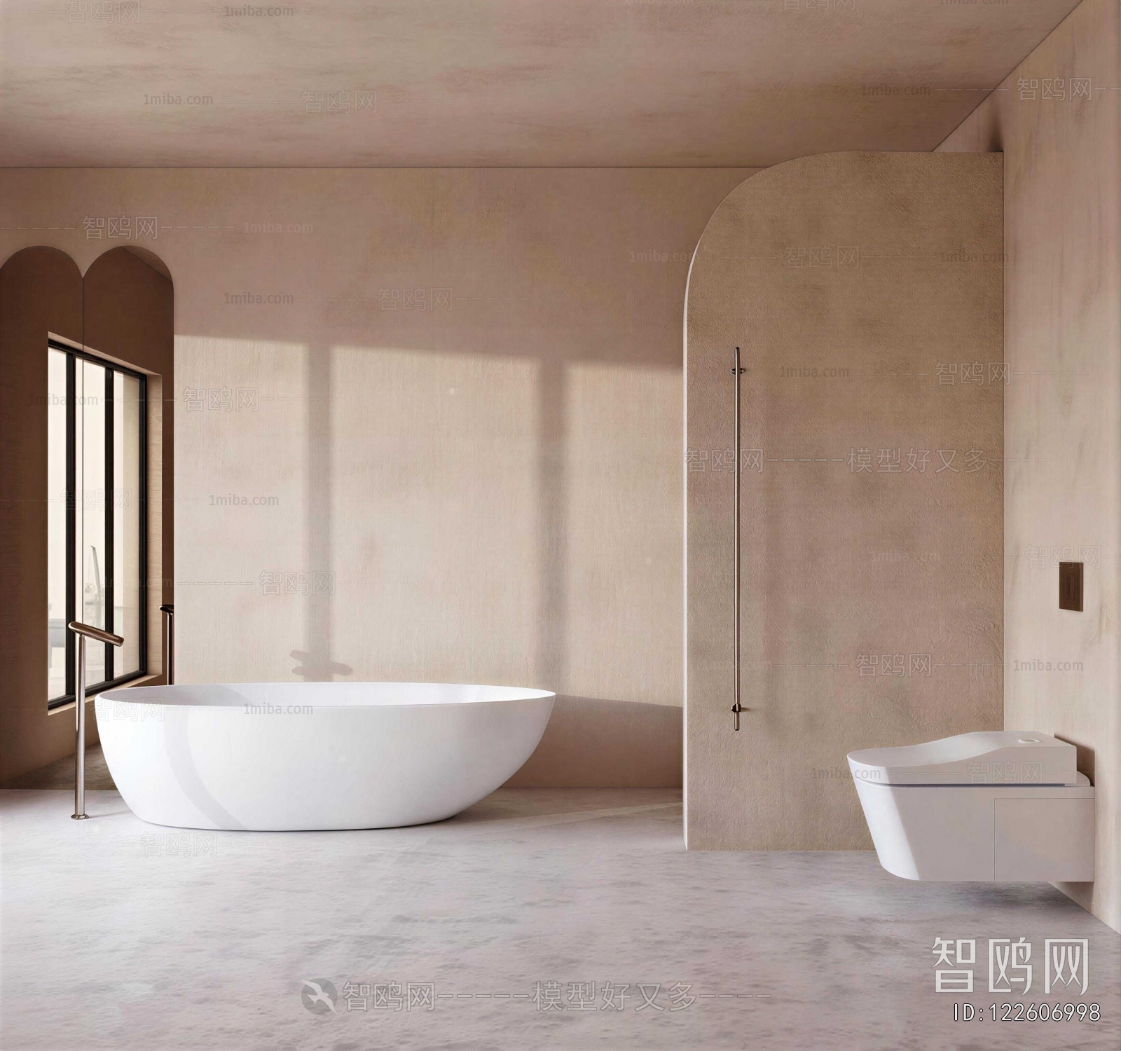 Wabi-sabi Style Toilet