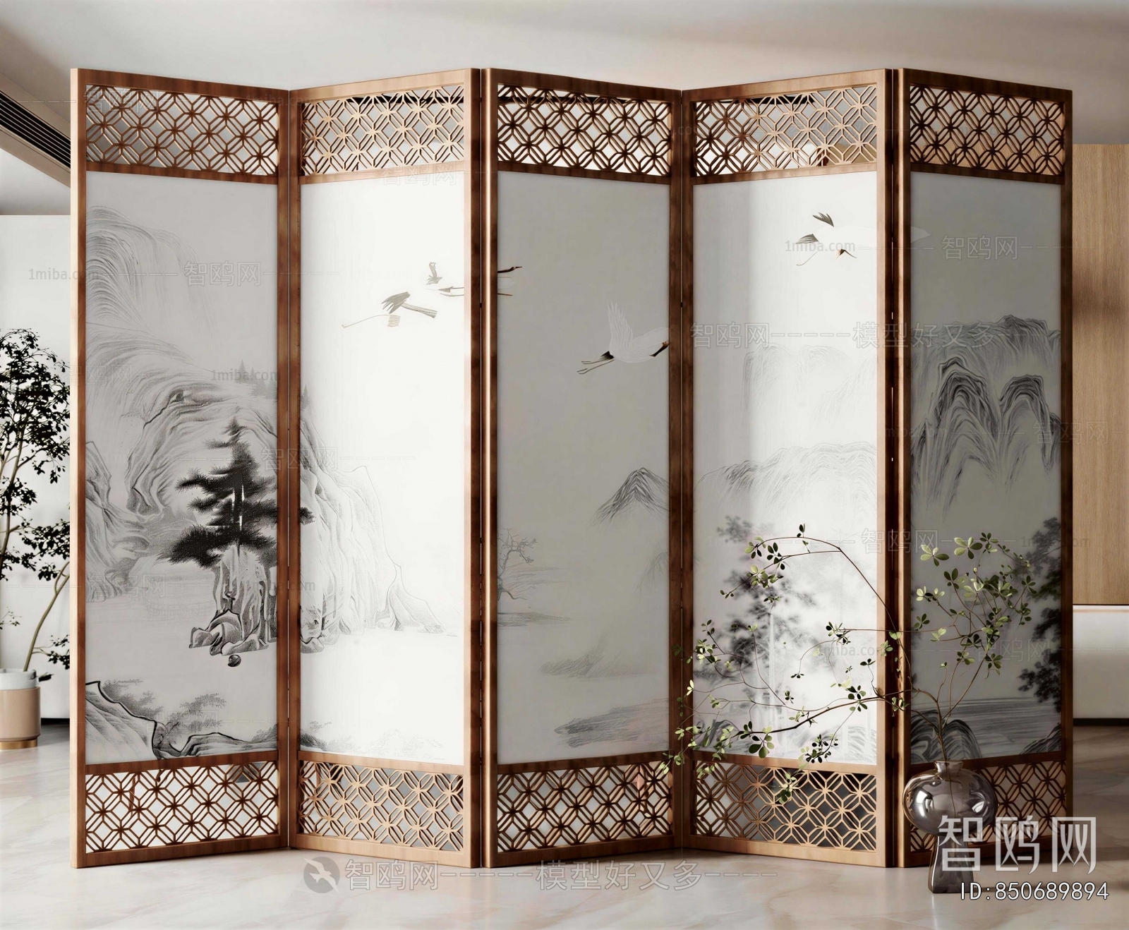 New Chinese Style Partition
