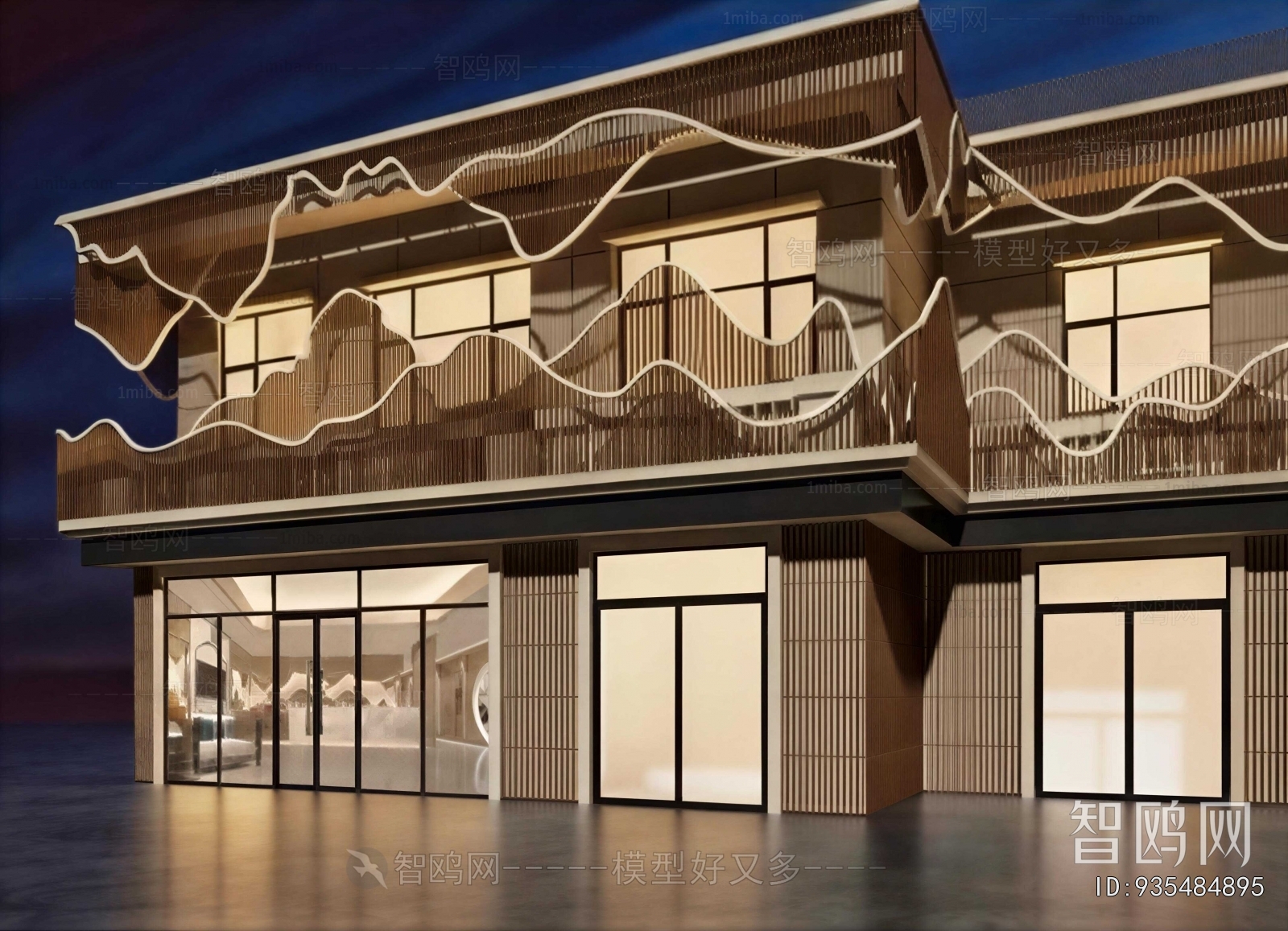 New Chinese Style Facade Element