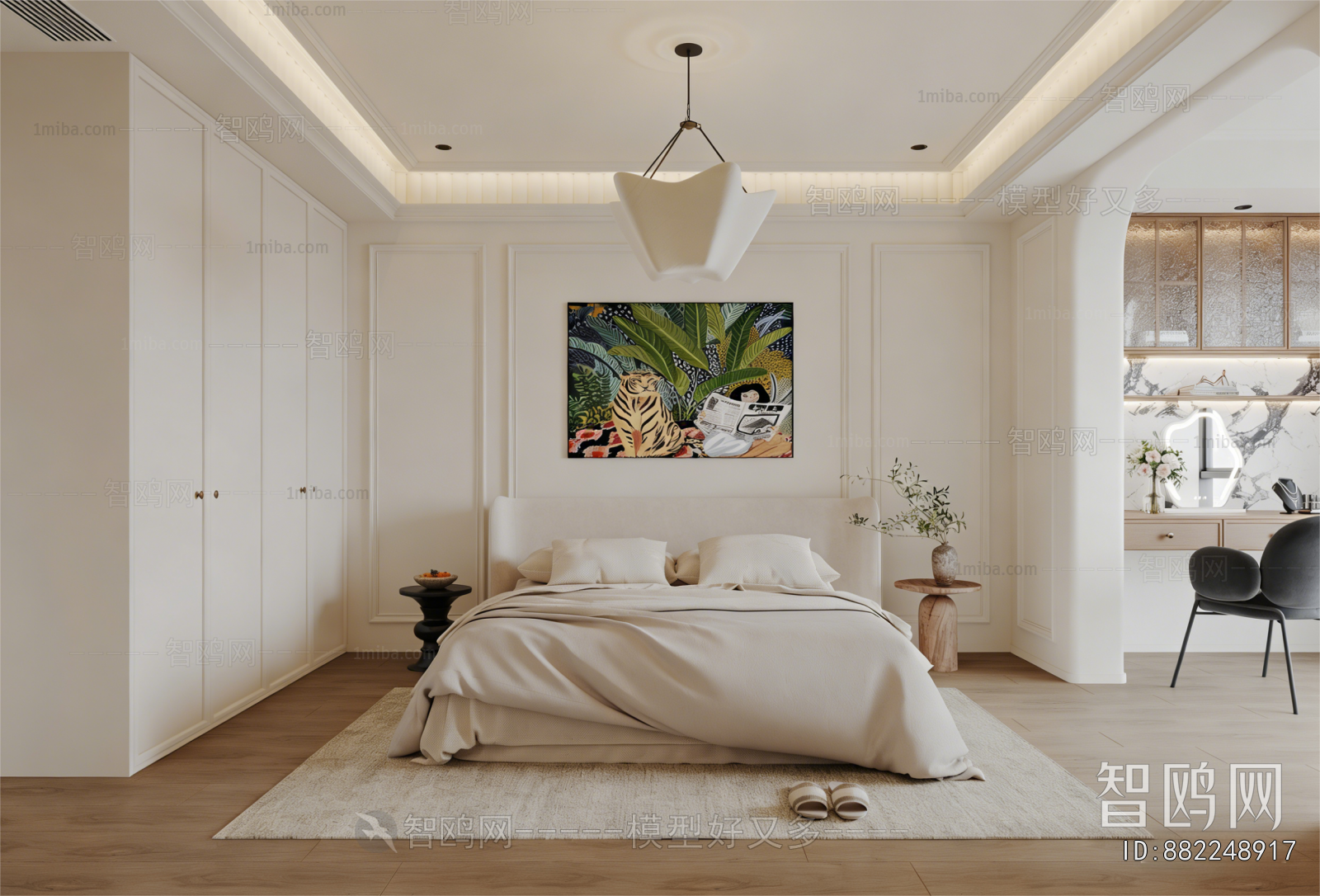 American Style Bedroom