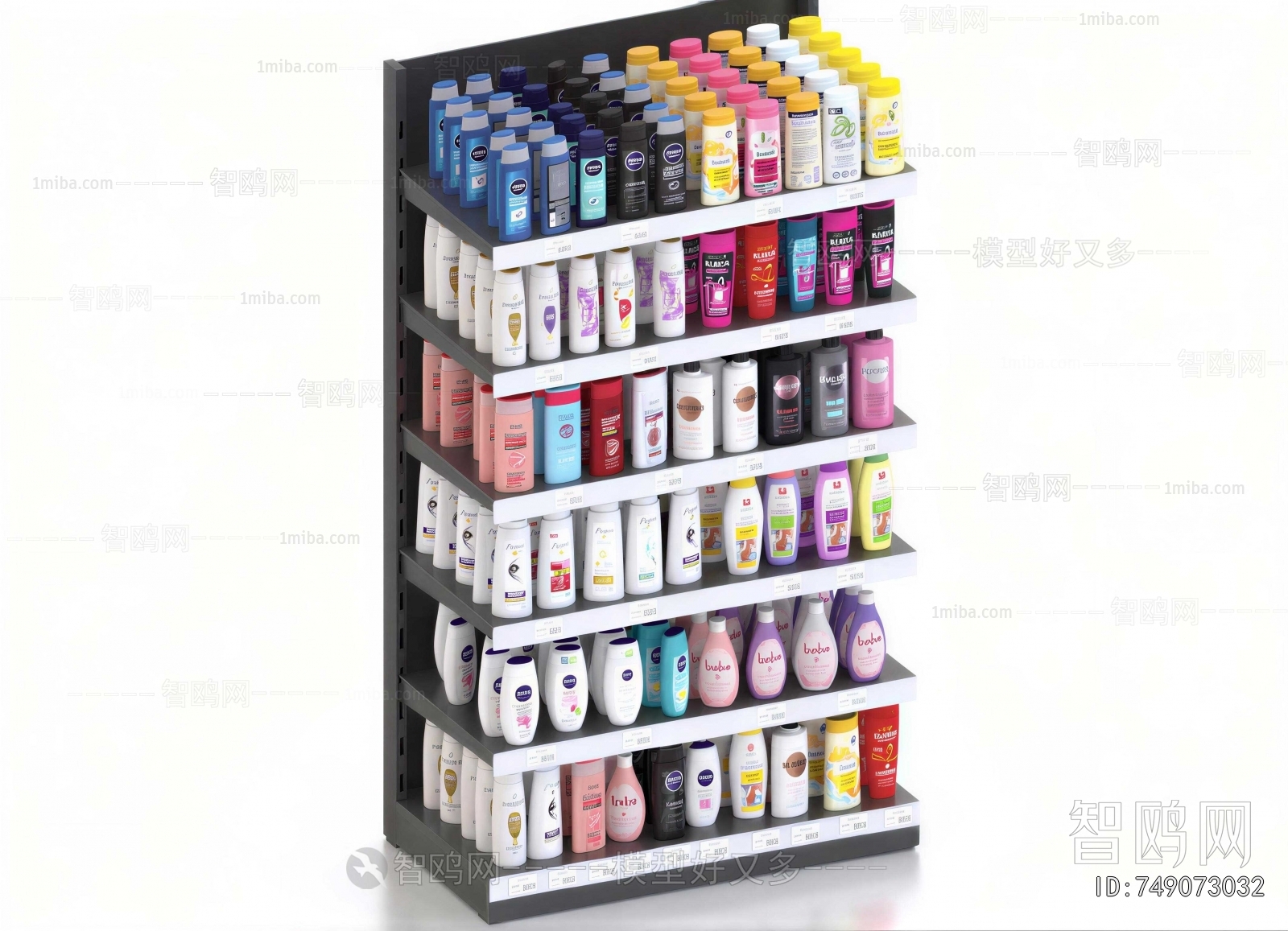 Modern Supermarket Shelf