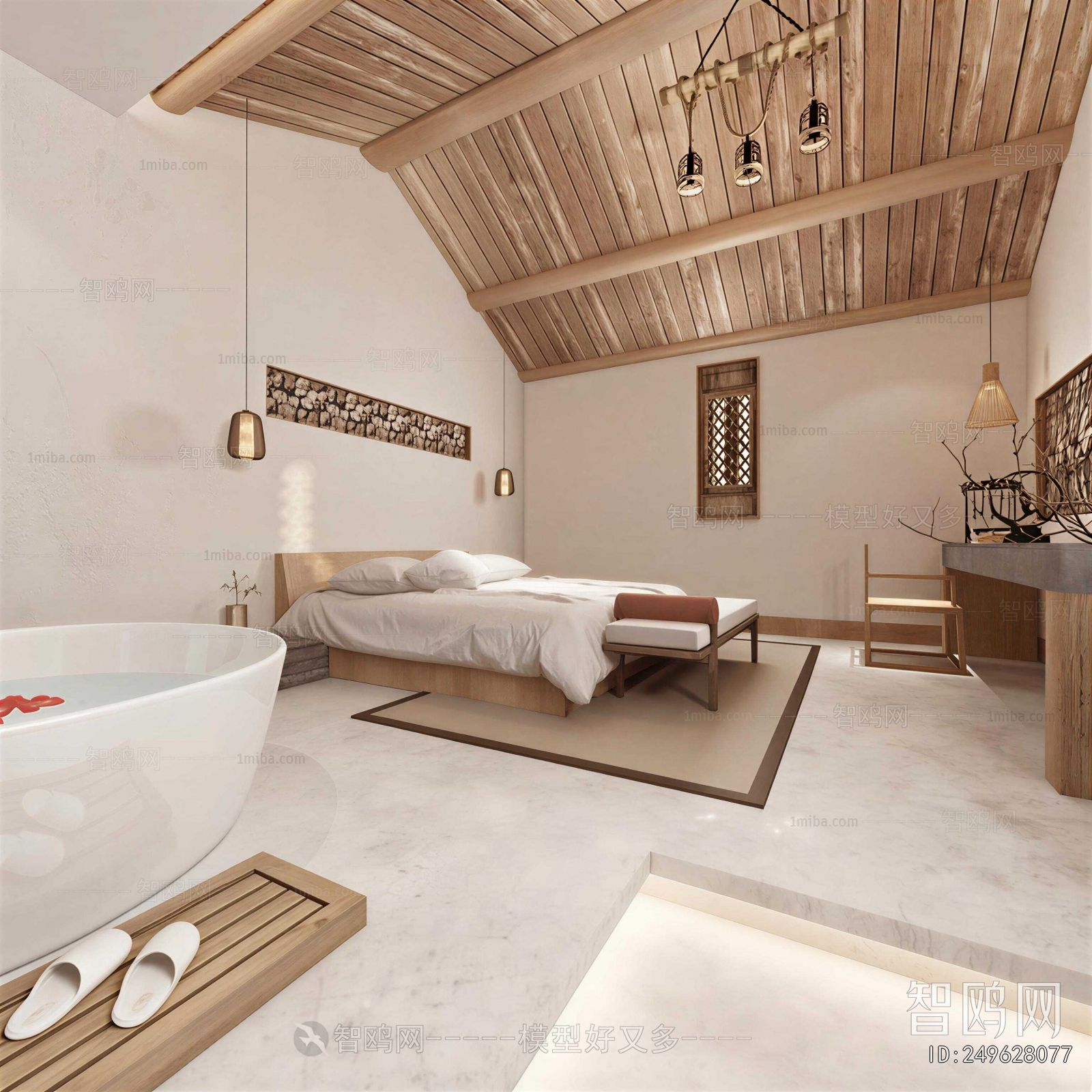 New Chinese Style Guest Room