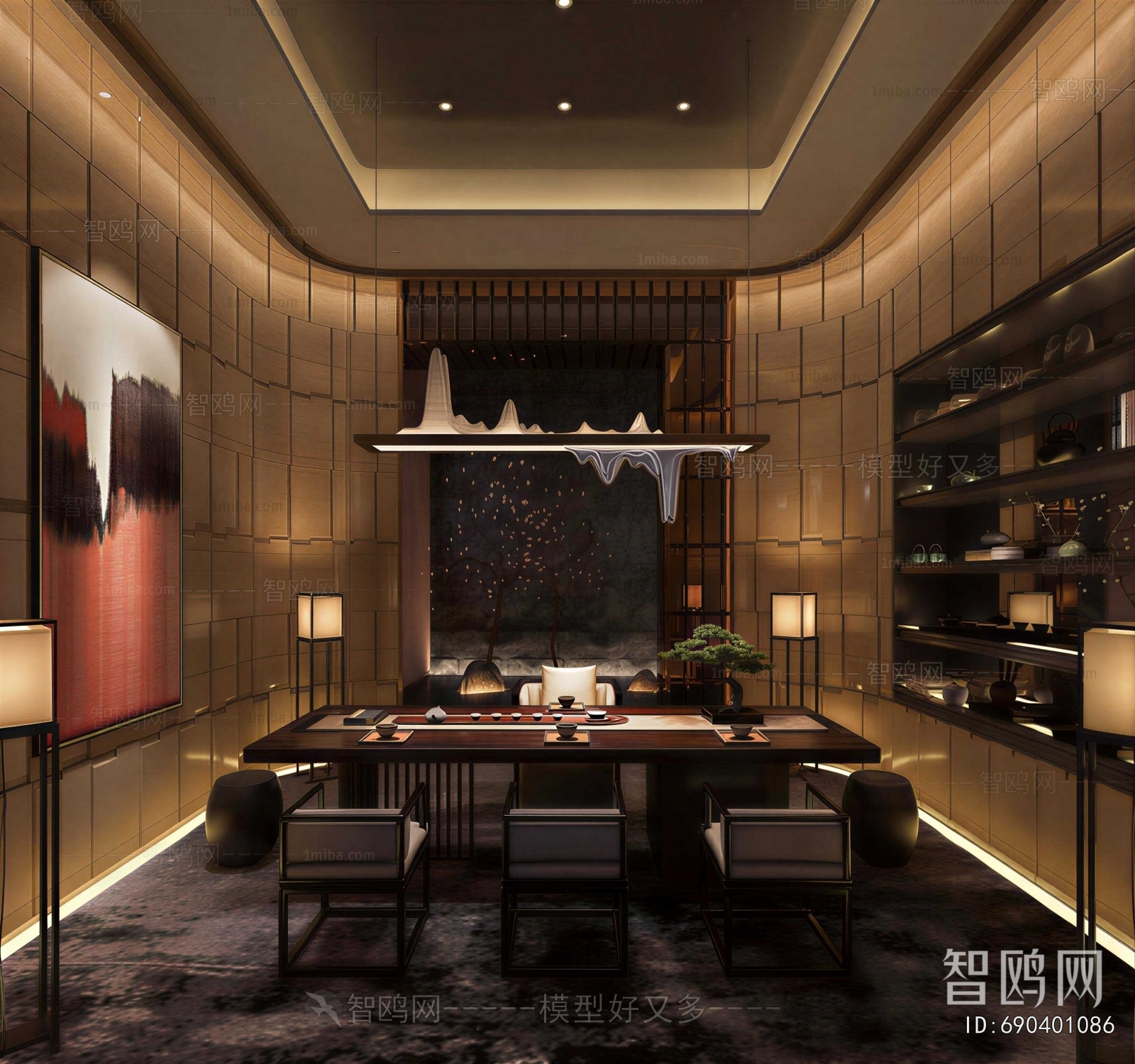New Chinese Style Tea House