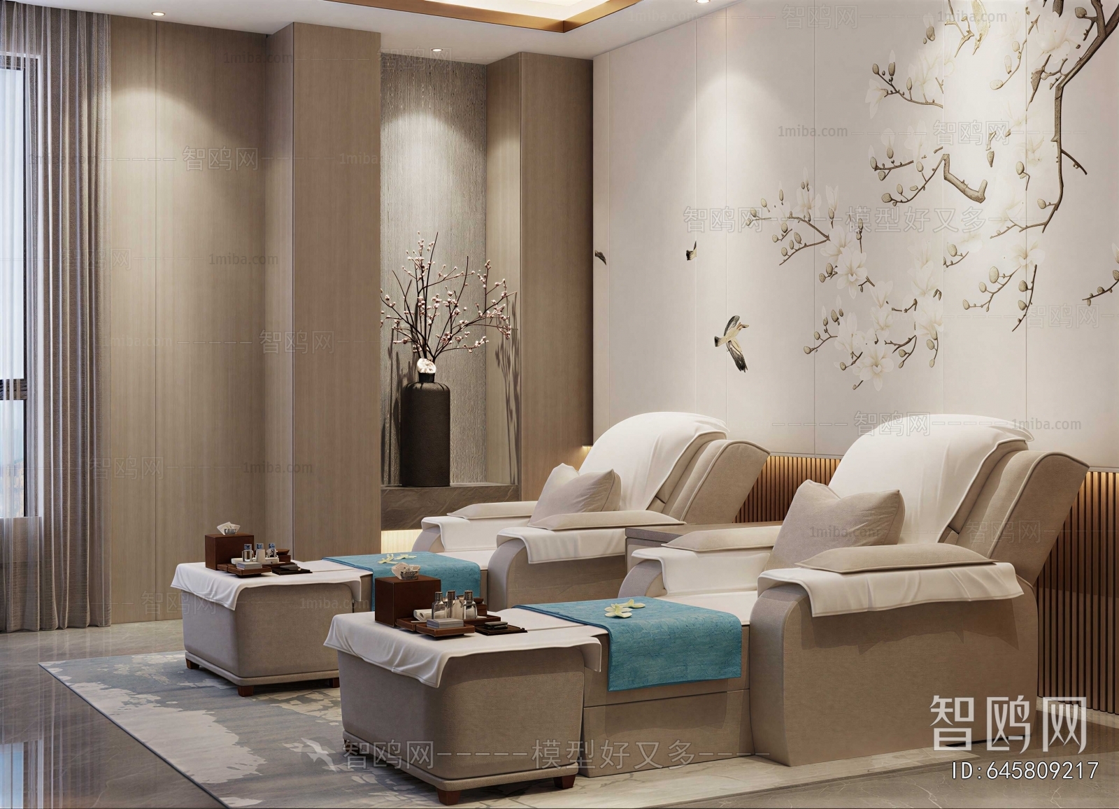 New Chinese Style SPA Foot Bath