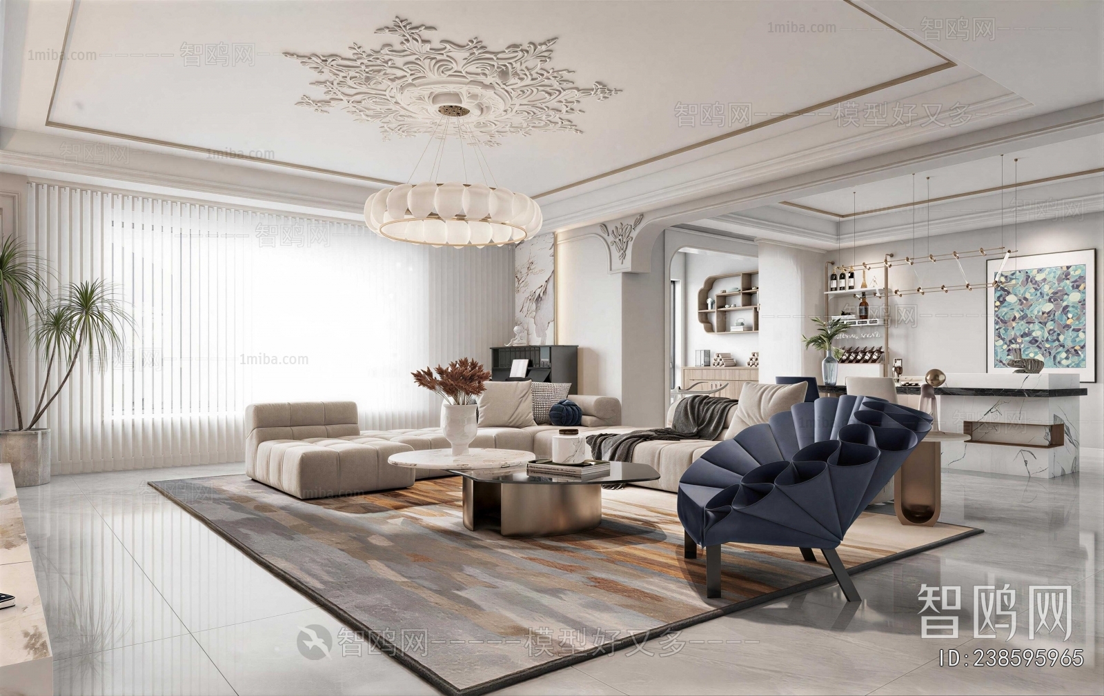 French Style A Living Room