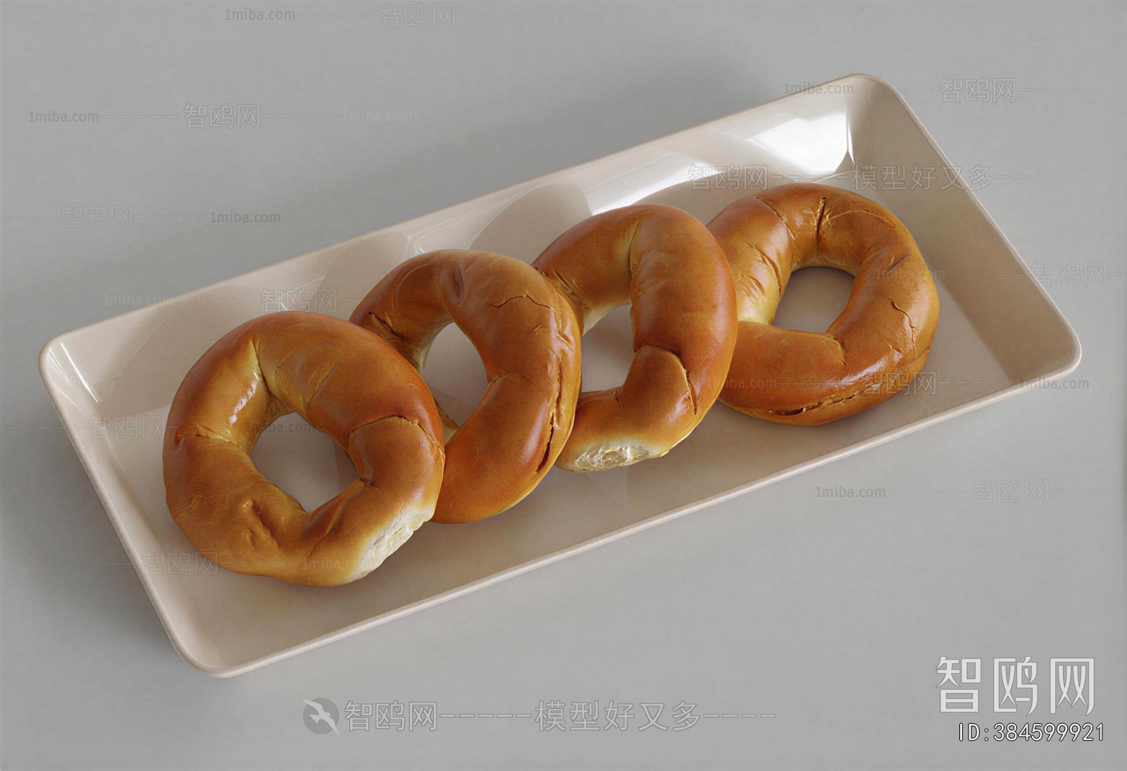 Modern Bread Cake