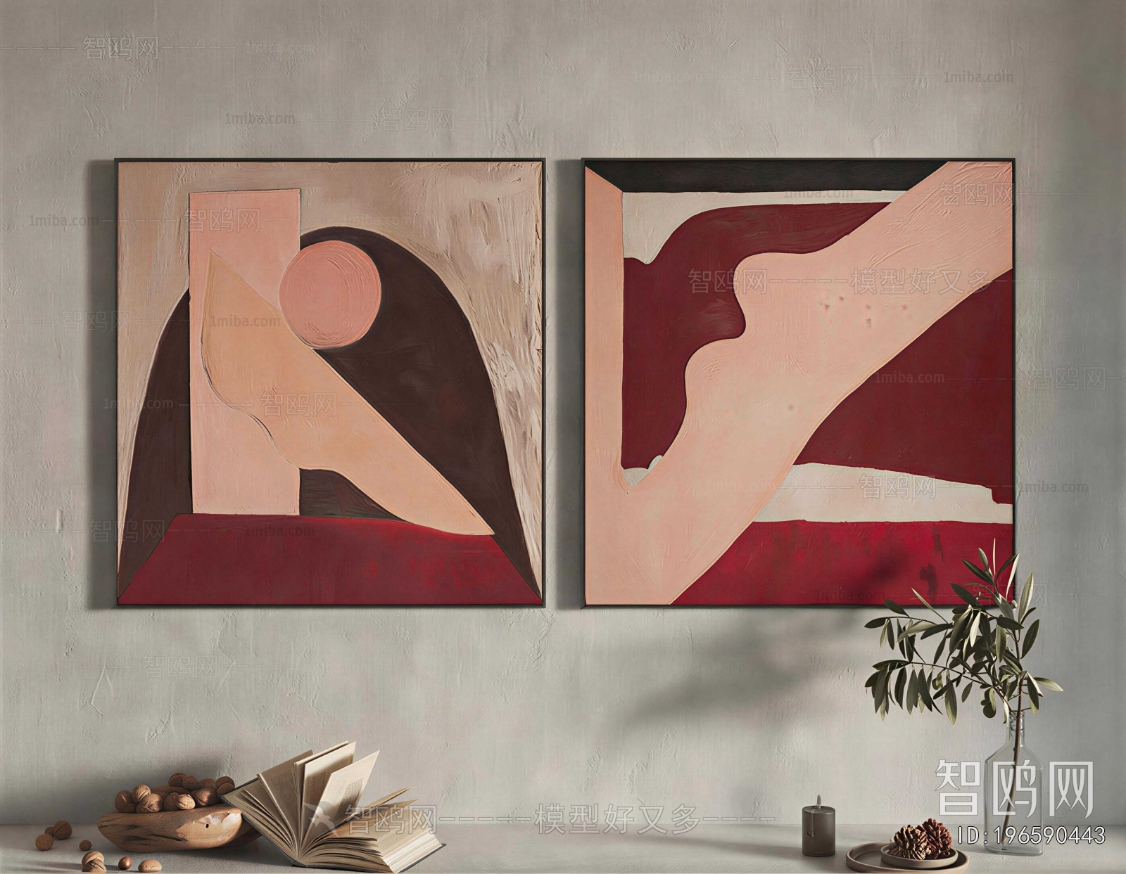 Wabi-sabi Style Painting