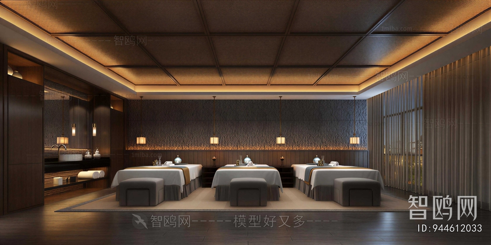 New Chinese Style SPA Foot Bath