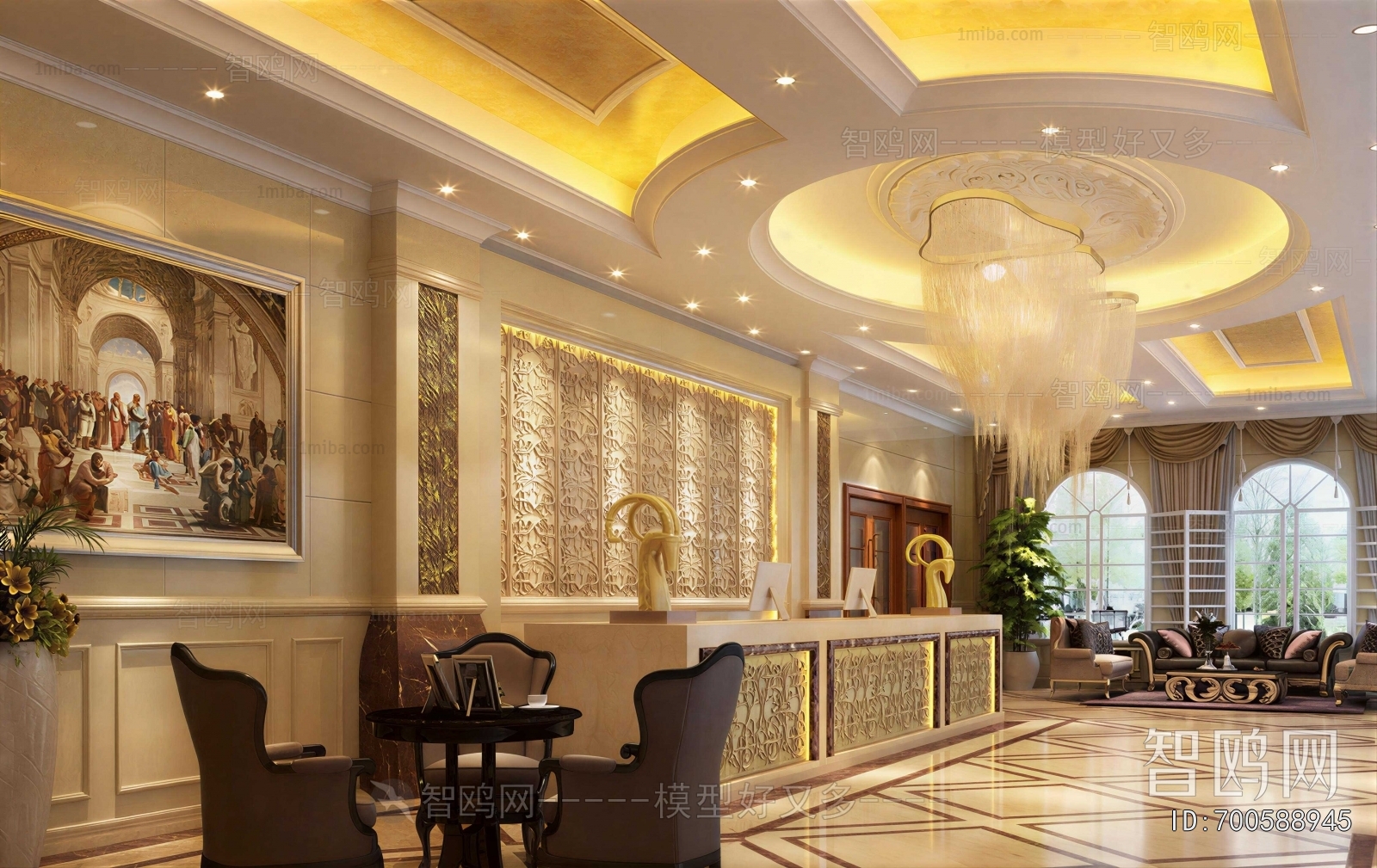 European Style Lobby Hall