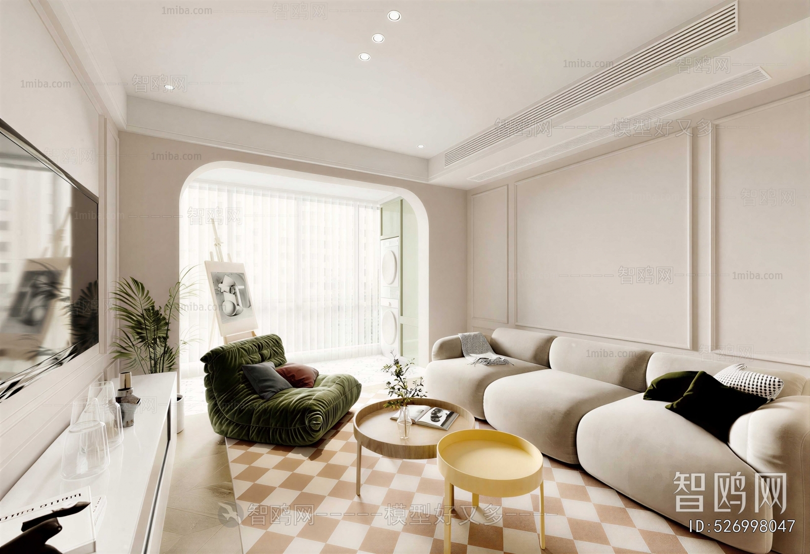 French Style A Living Room