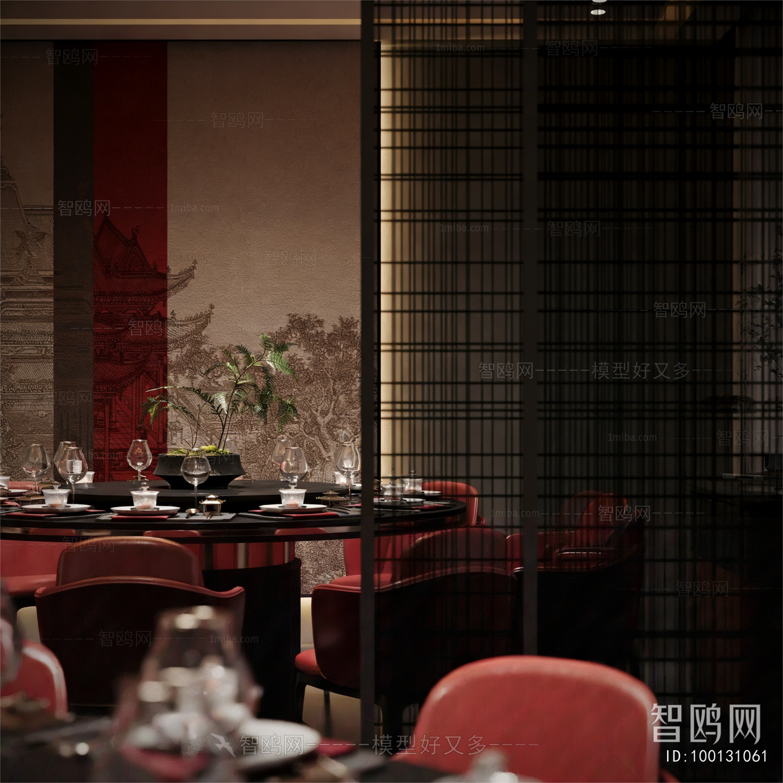 New Chinese Style Restaurant Box
