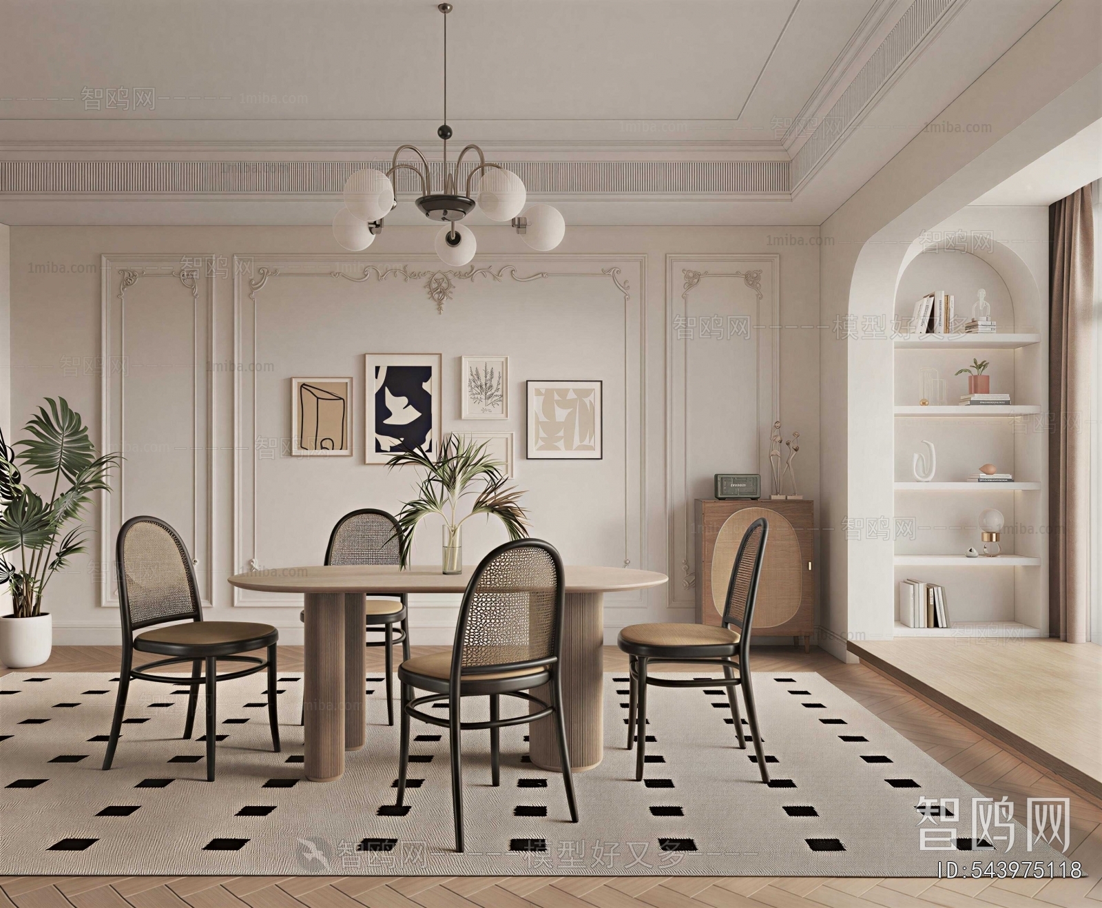 French Style Dining Room