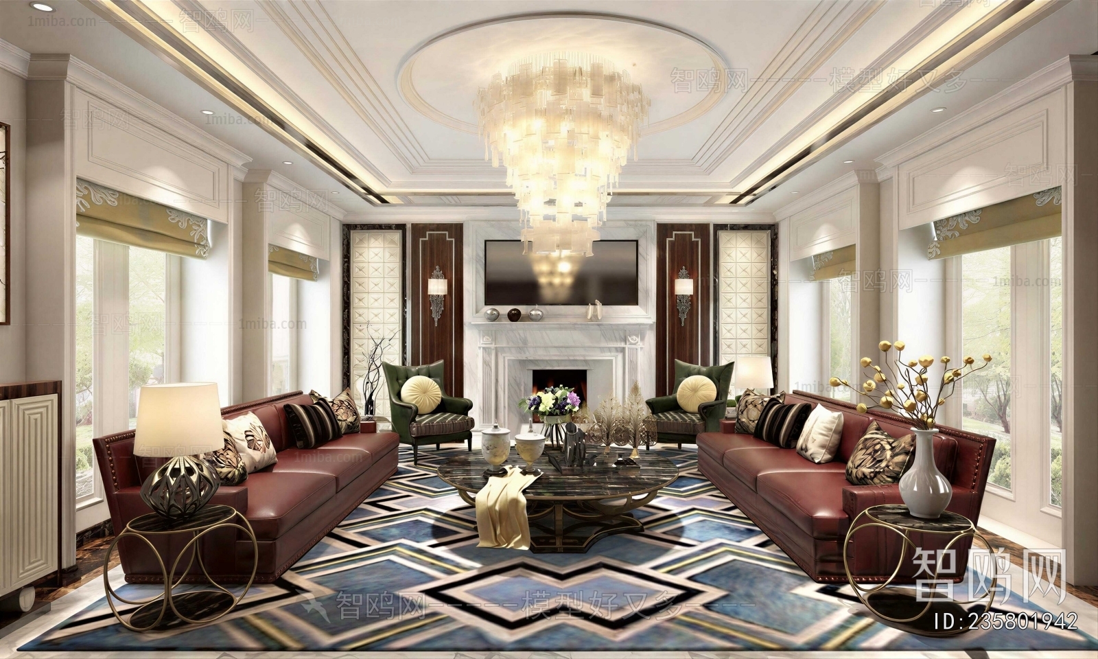 New Classical Style A Living Room