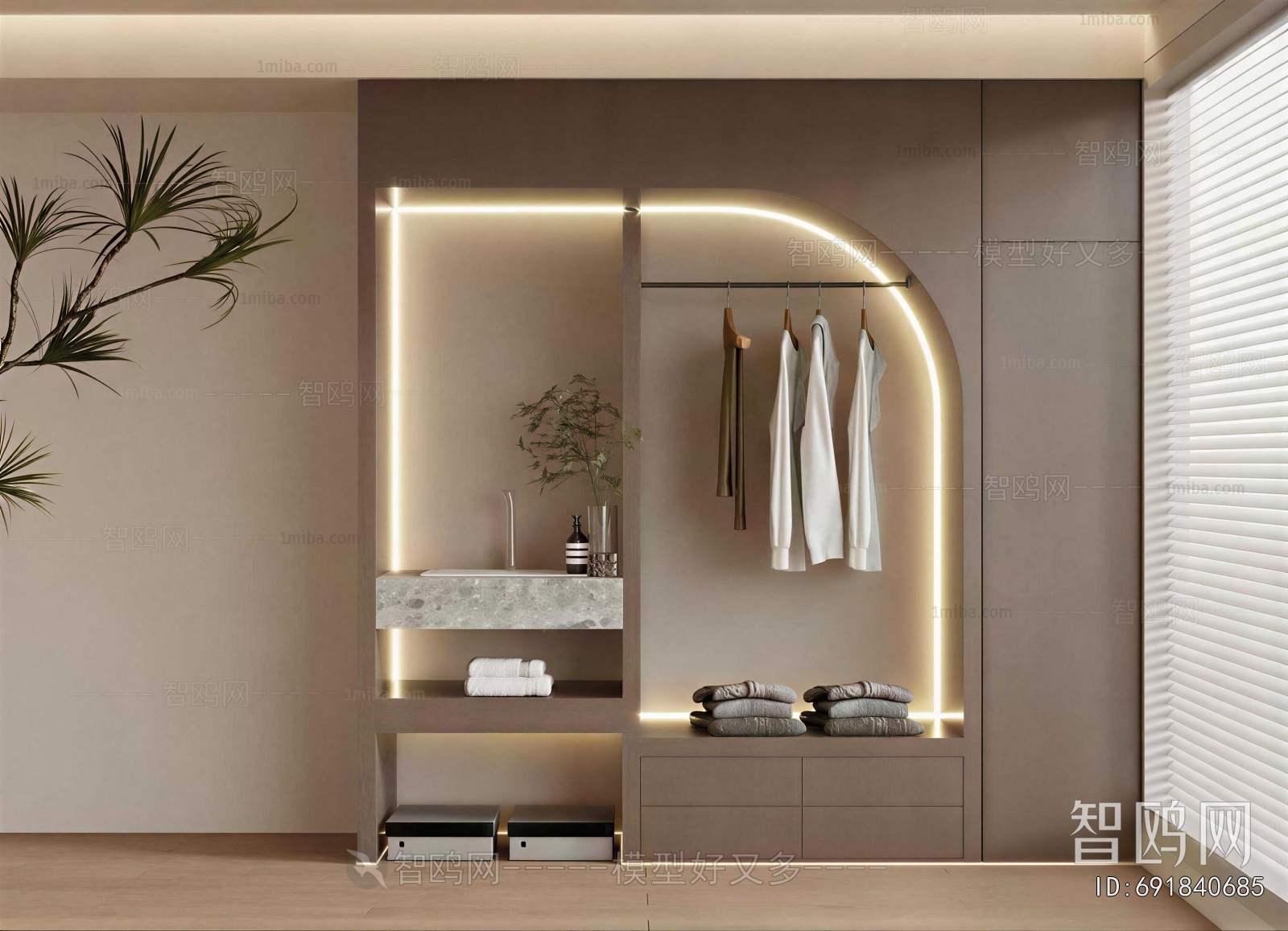 Modern The Wardrobe