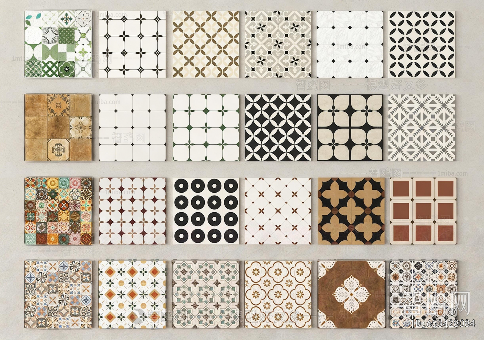 French Style Wall/floor/ceiling