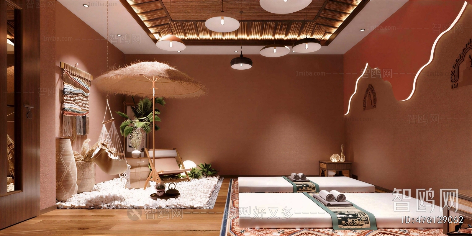Southeast Asian Style SPA Foot Bath