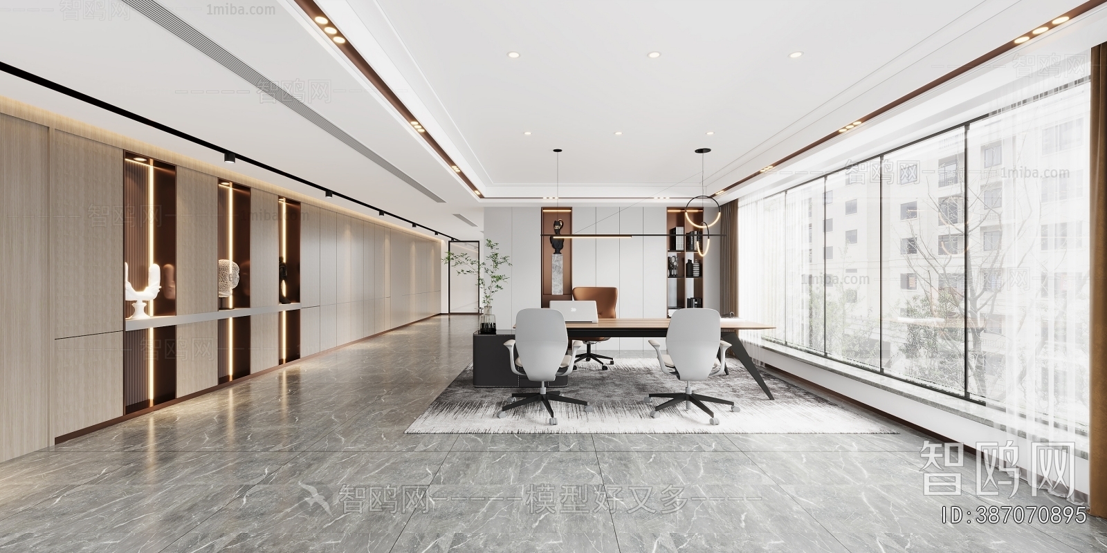 Modern Manager's Office