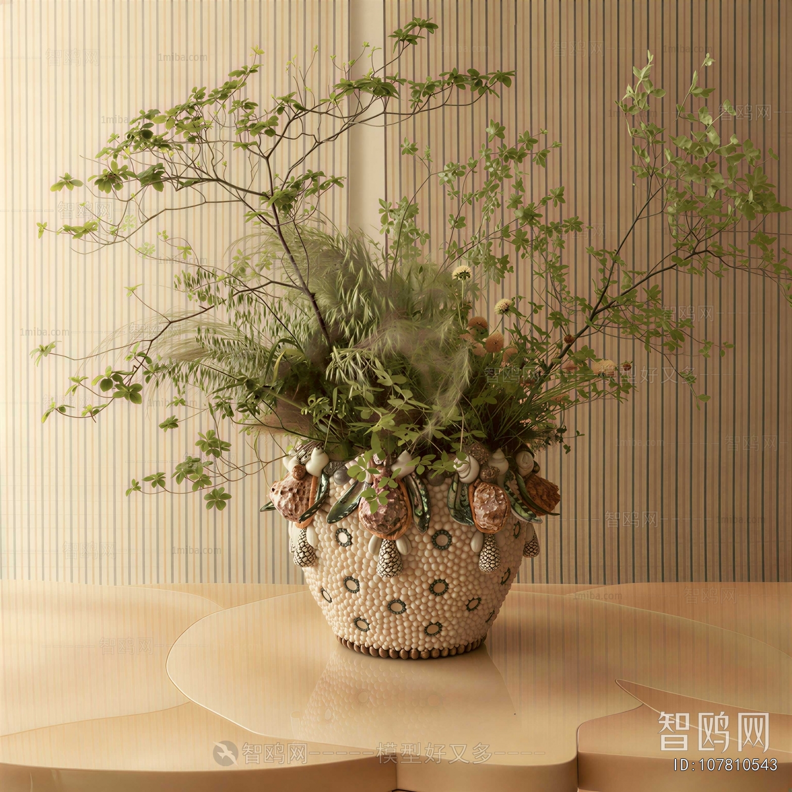 Wabi-sabi Style Flower Arrangement