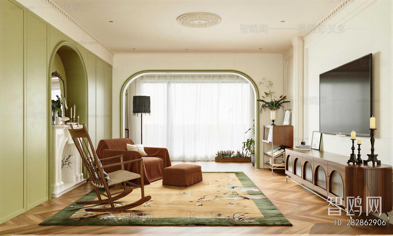 French Style A Living Room