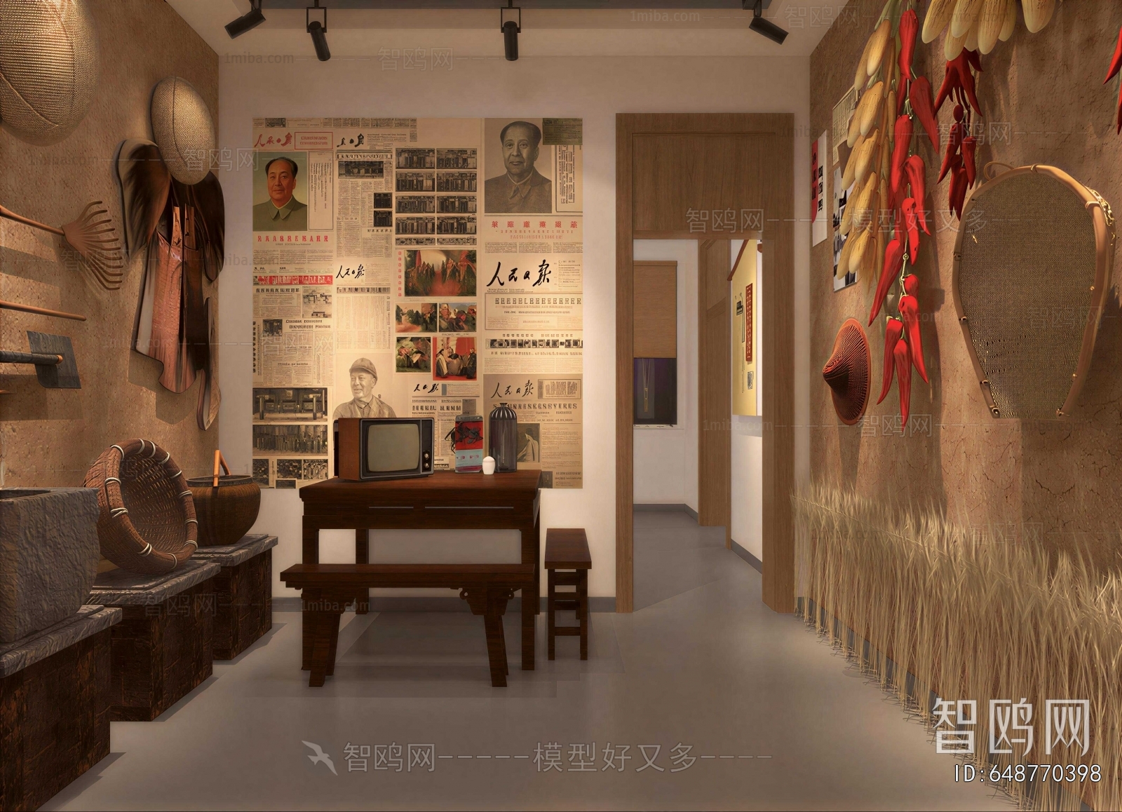 New Chinese Style Exhibition Hall