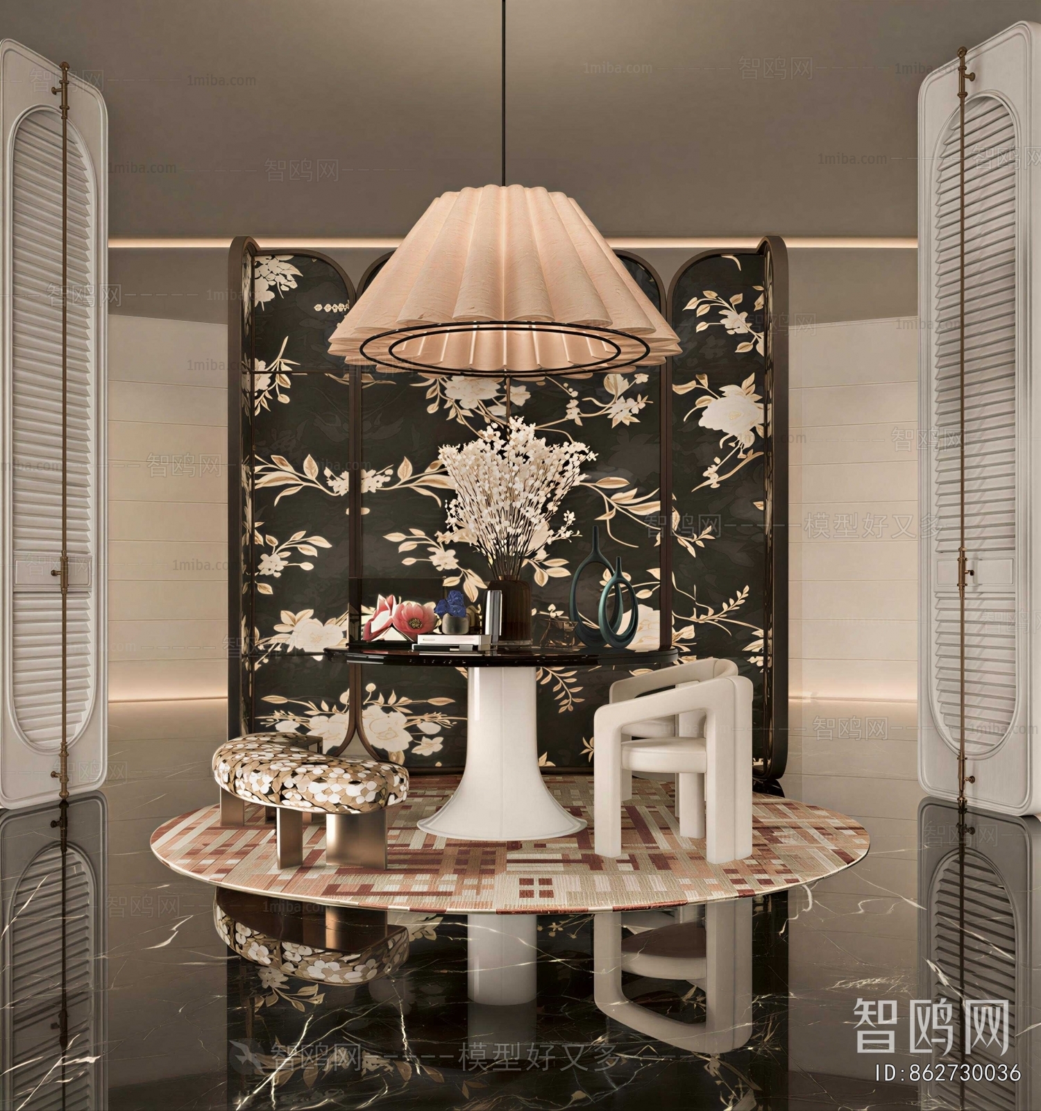 French Style Lobby Hall