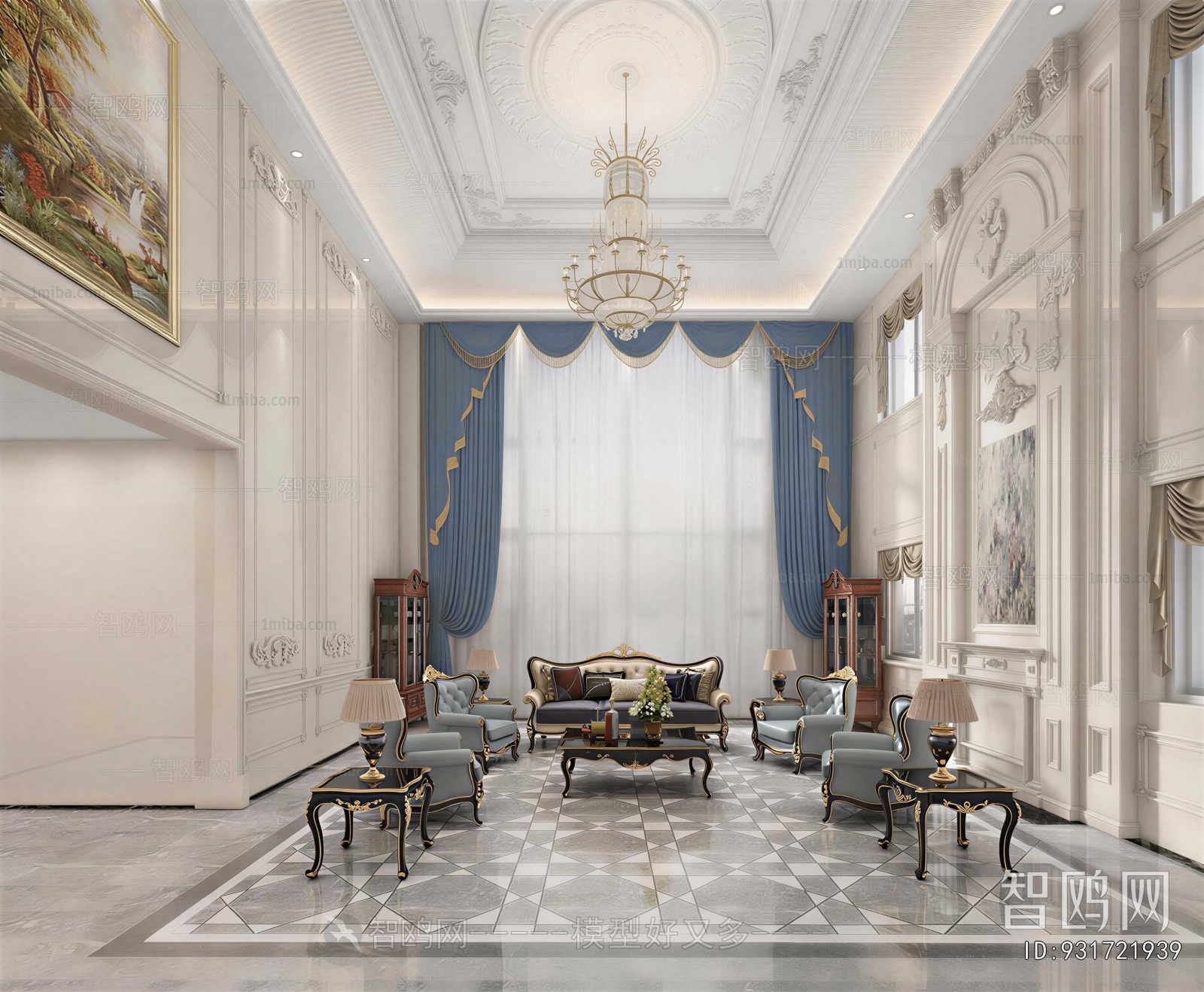 European Style A Living Room