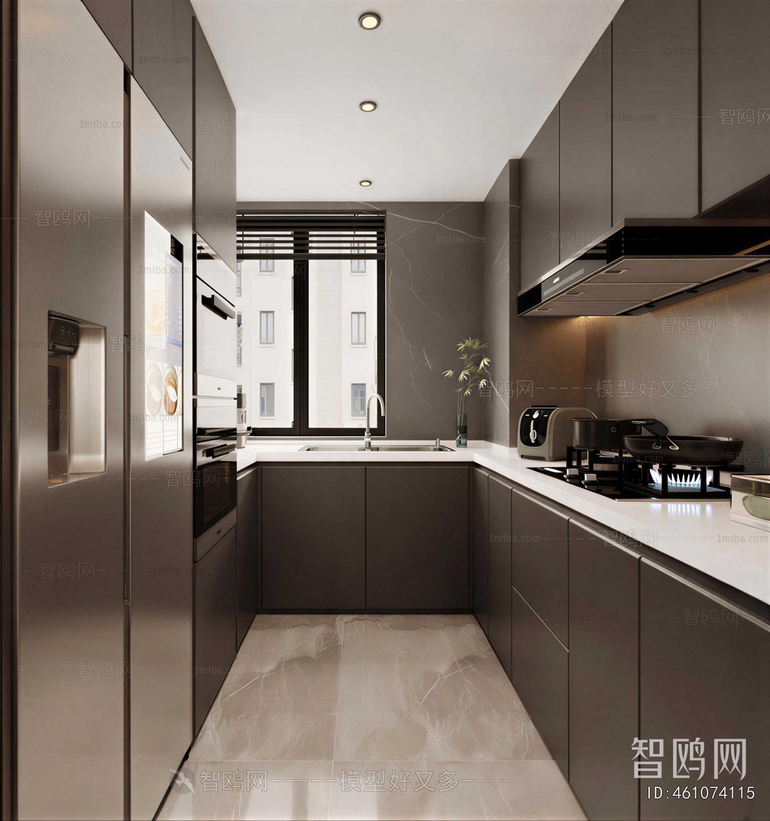 Modern The Kitchen