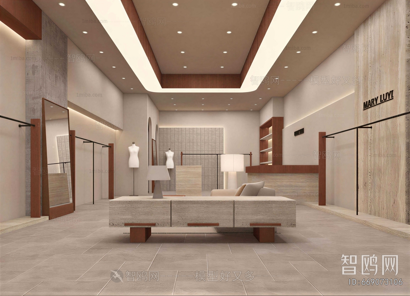 Modern Clothing Store