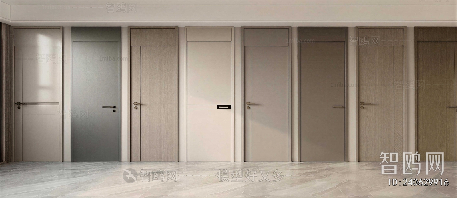 Modern Single Door