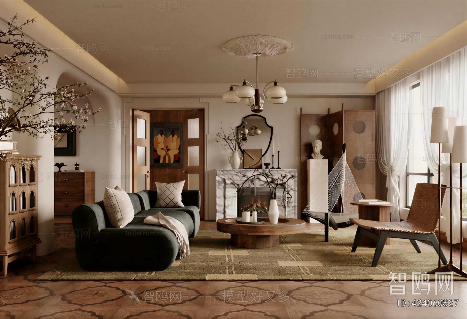 French Style A Living Room