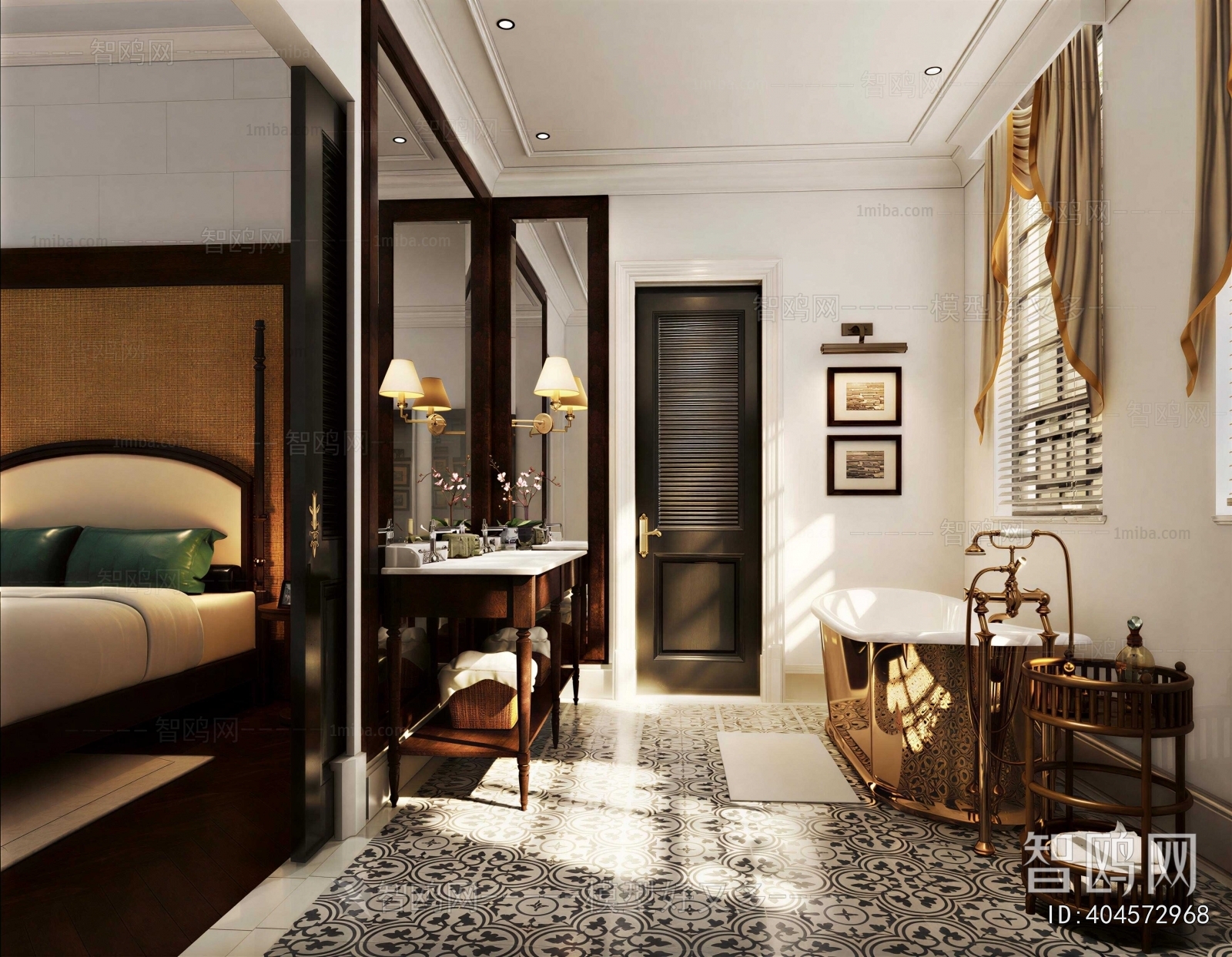 French Style Bedroom