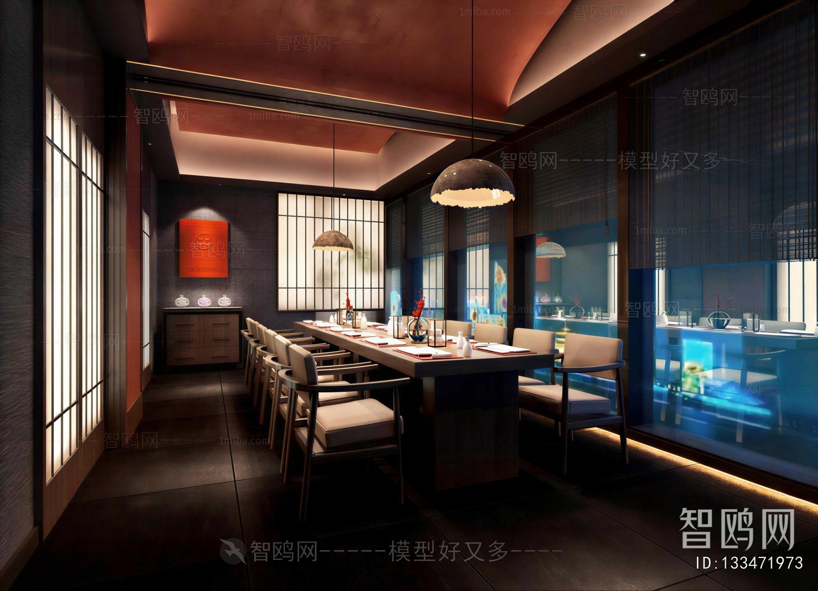 New Chinese Style Restaurant Box