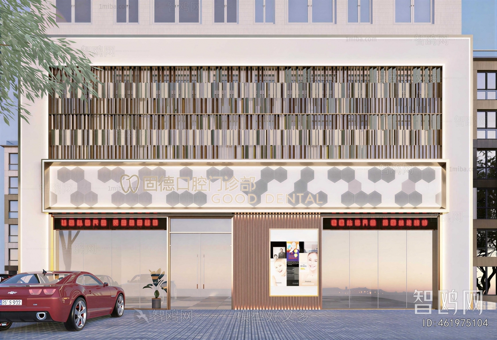Modern Facade Element