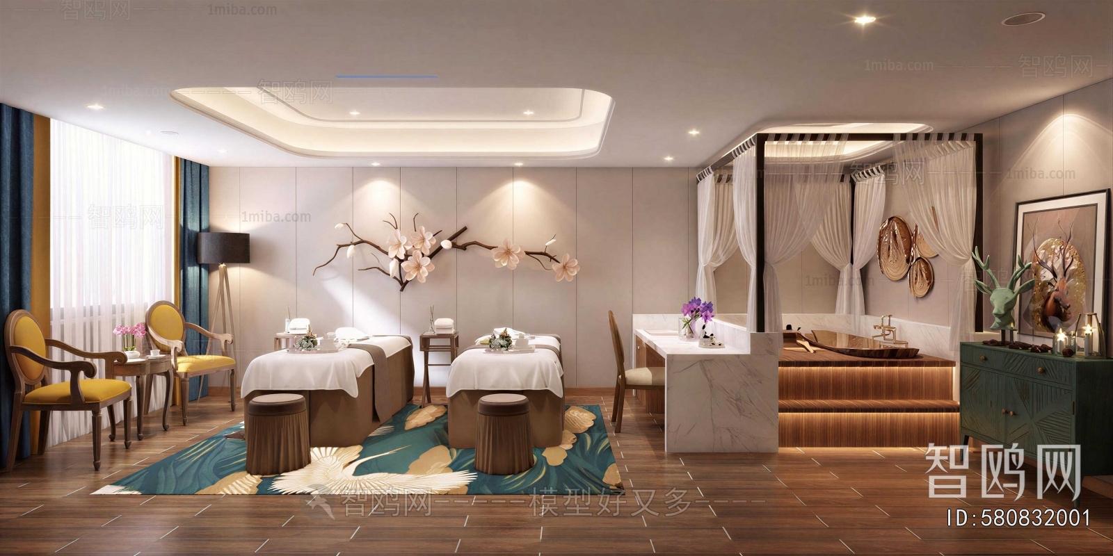 New Chinese Style SPA Beauty