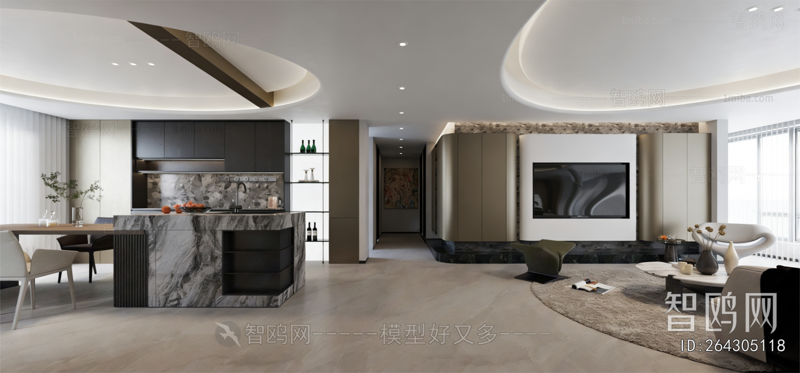 Modern A Living Room