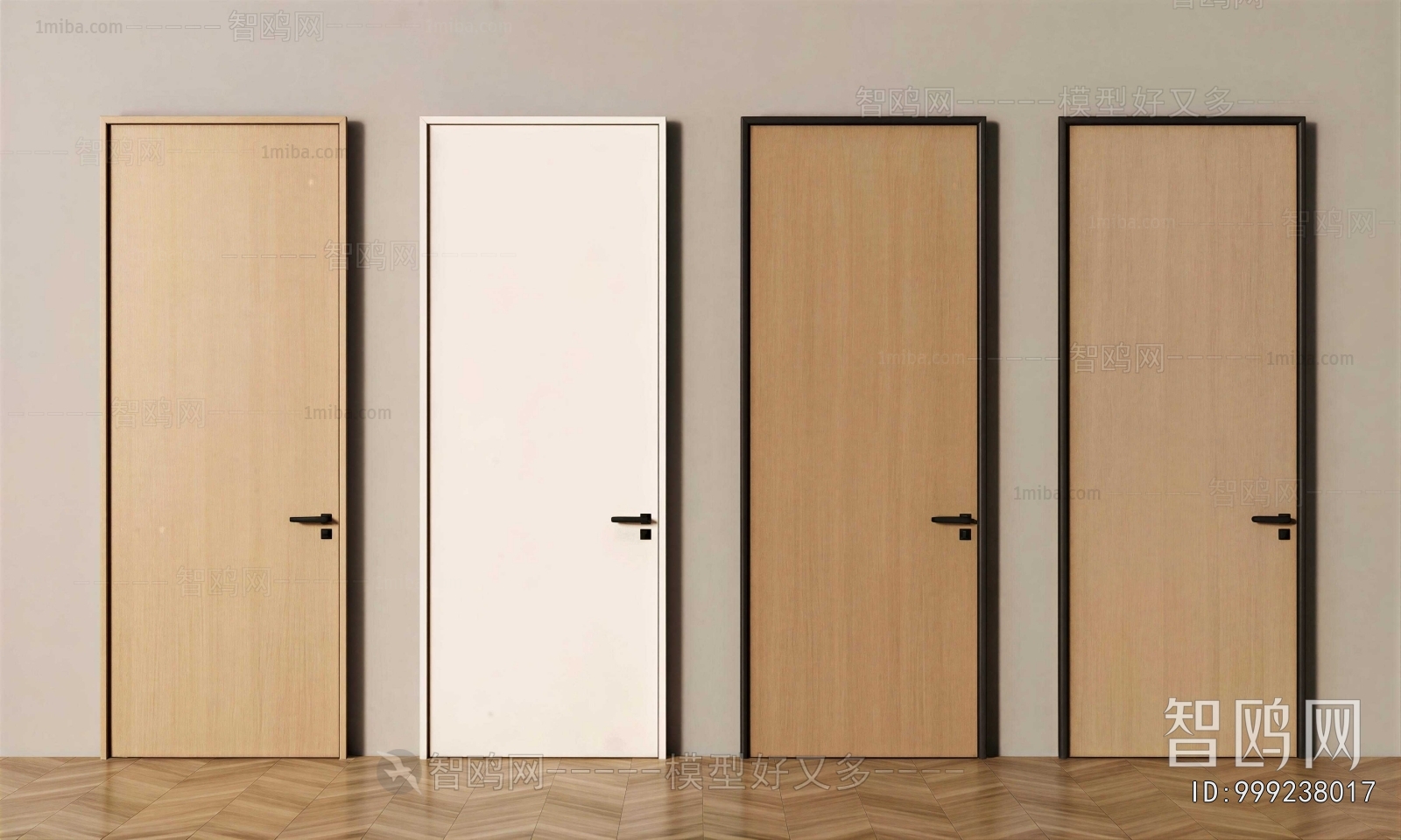 Modern Single Door