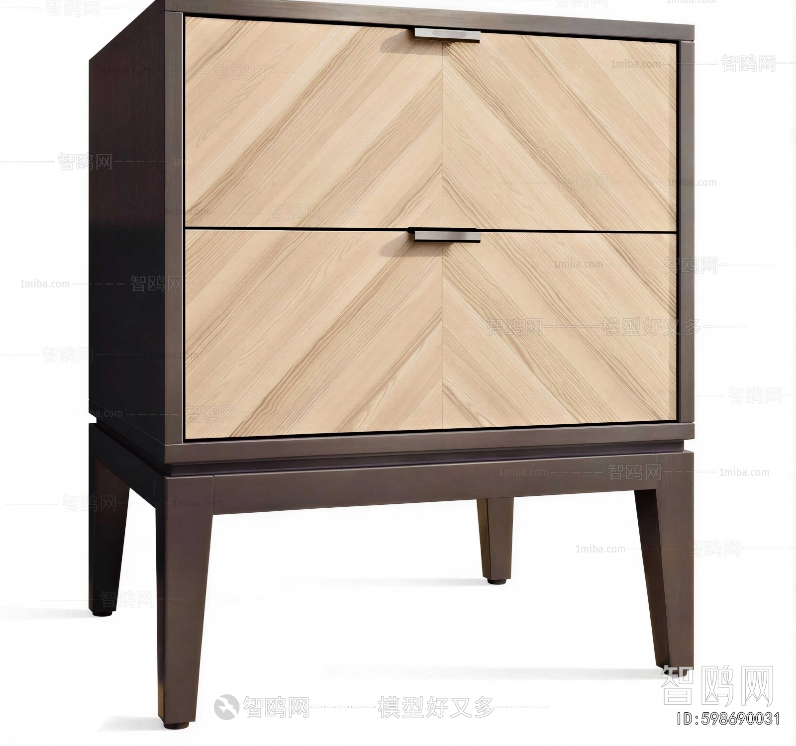 Modern Bedside Cupboard
