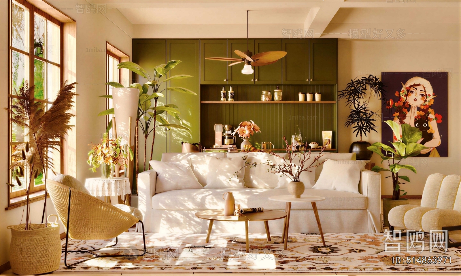 Retro Style A Living Room