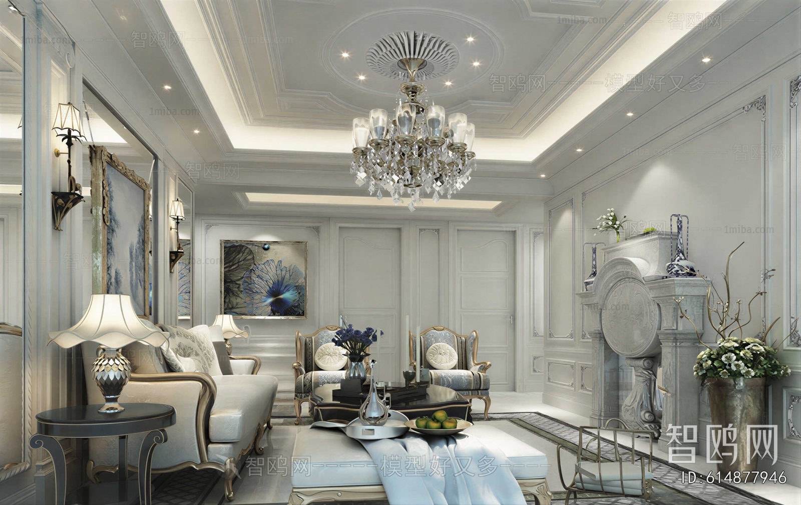French Style A Living Room