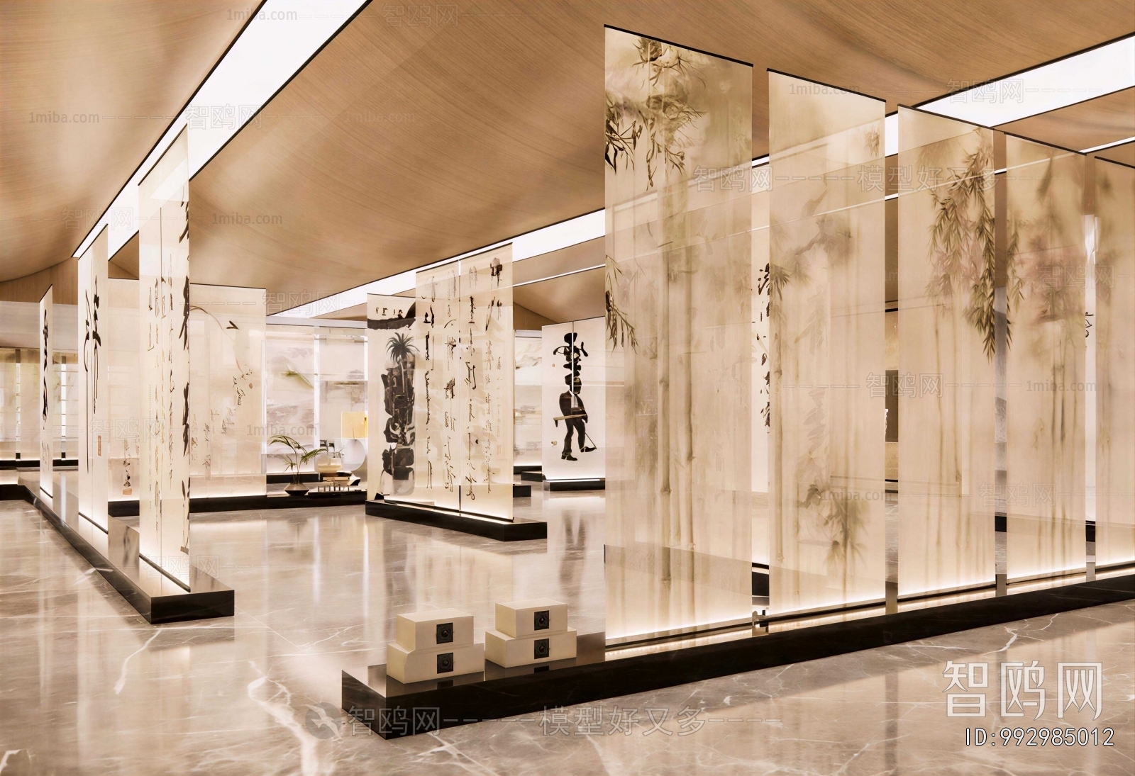 New Chinese Style Exhibition Hall