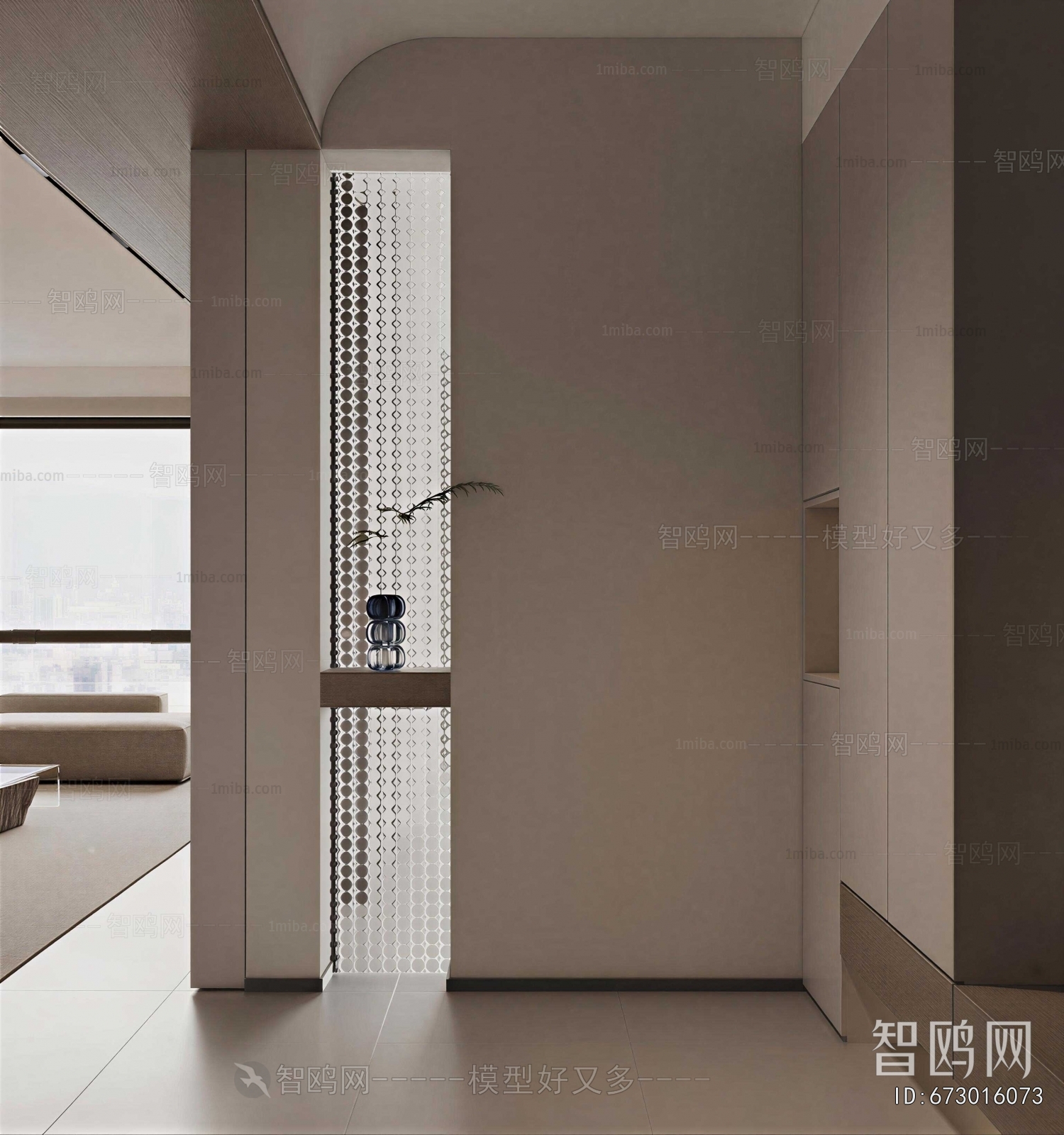 Modern Hallway