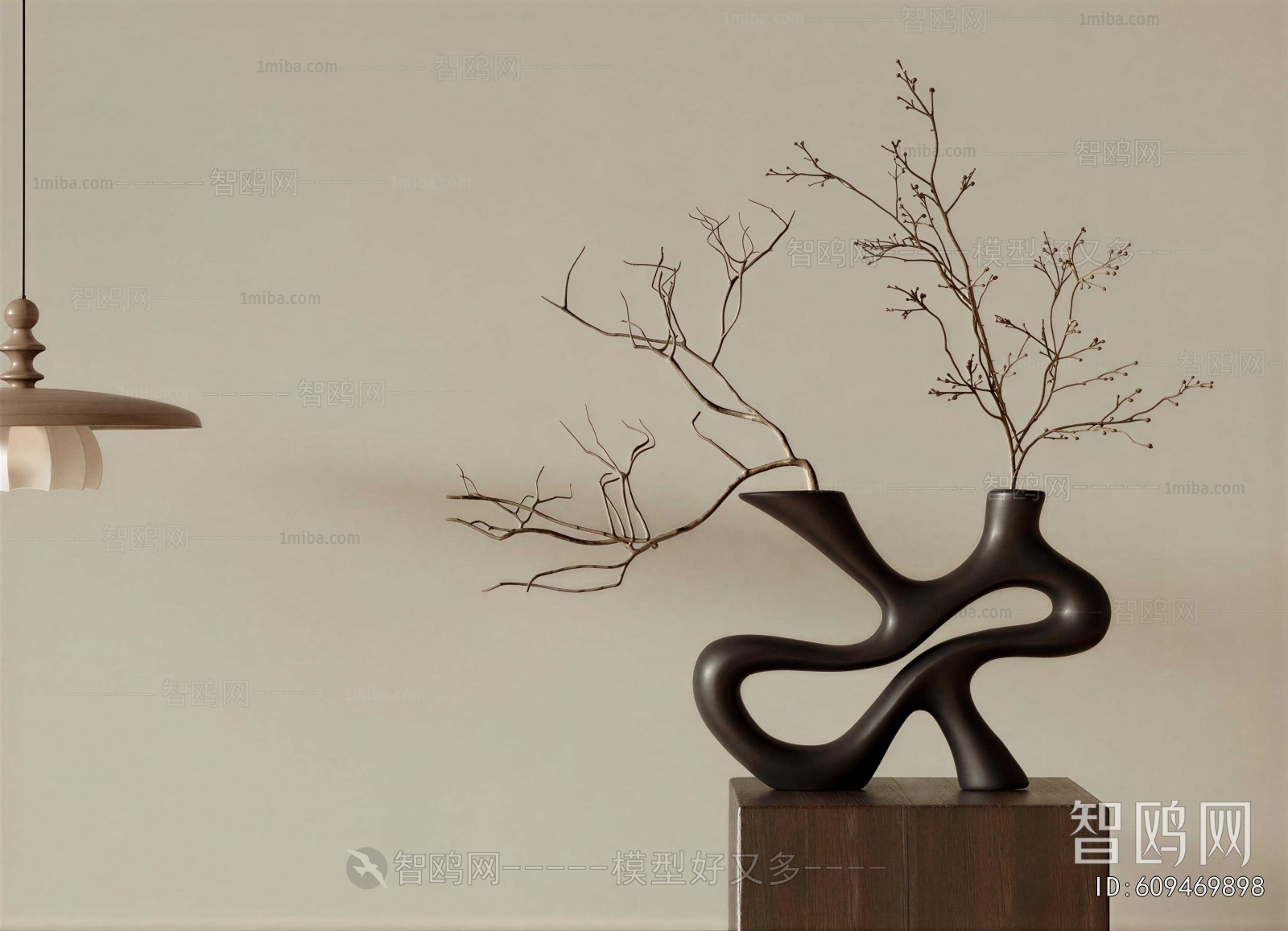 Modern Dried Branch