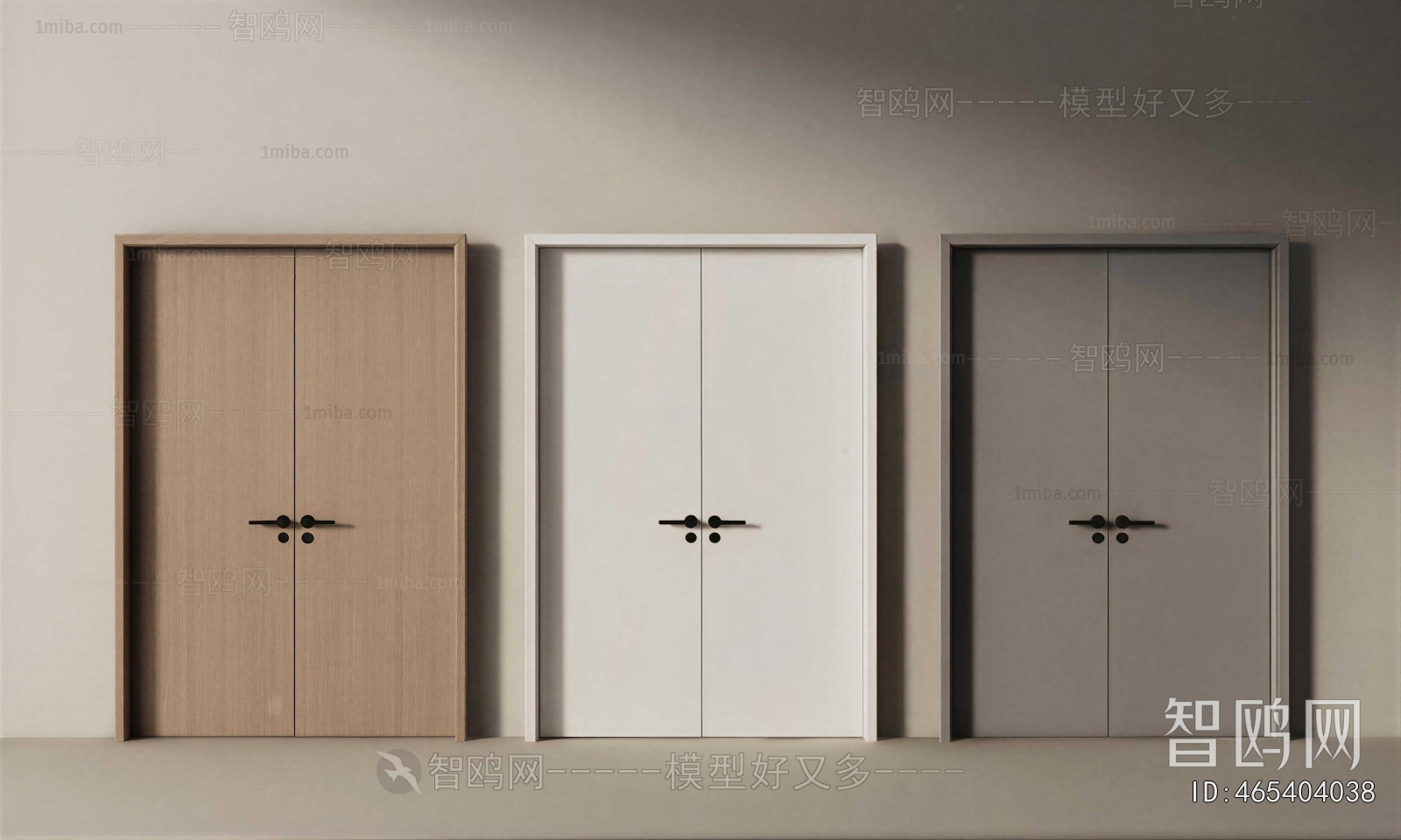 Modern Double Door