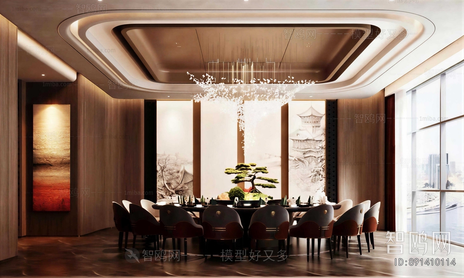 New Chinese Style Restaurant Box