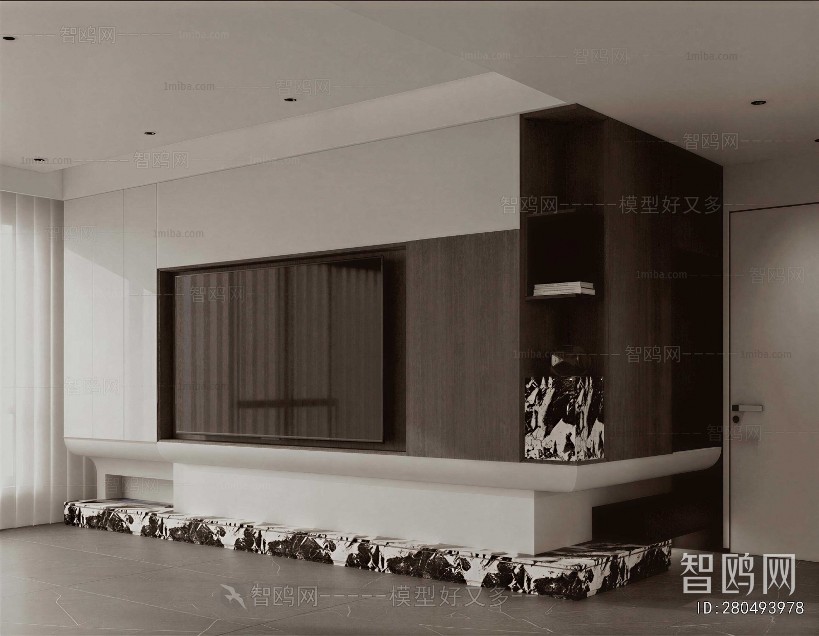 Modern TV Wall