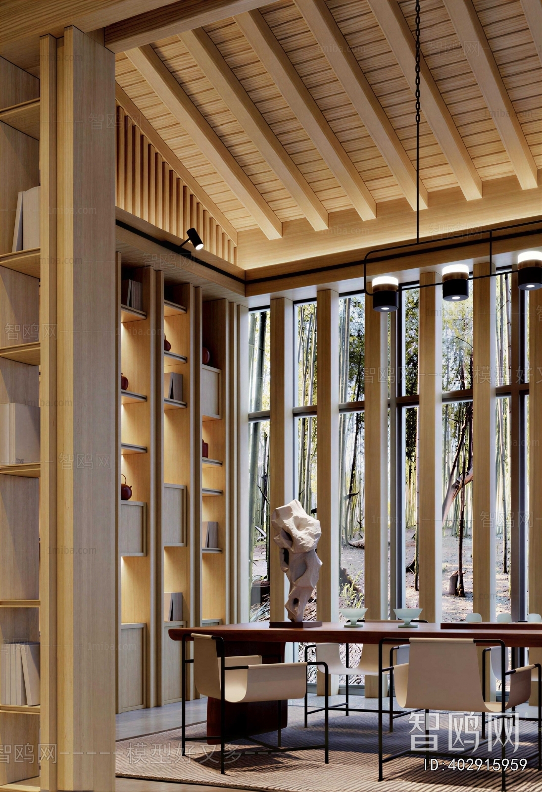 New Chinese Style Teahouse Tea House