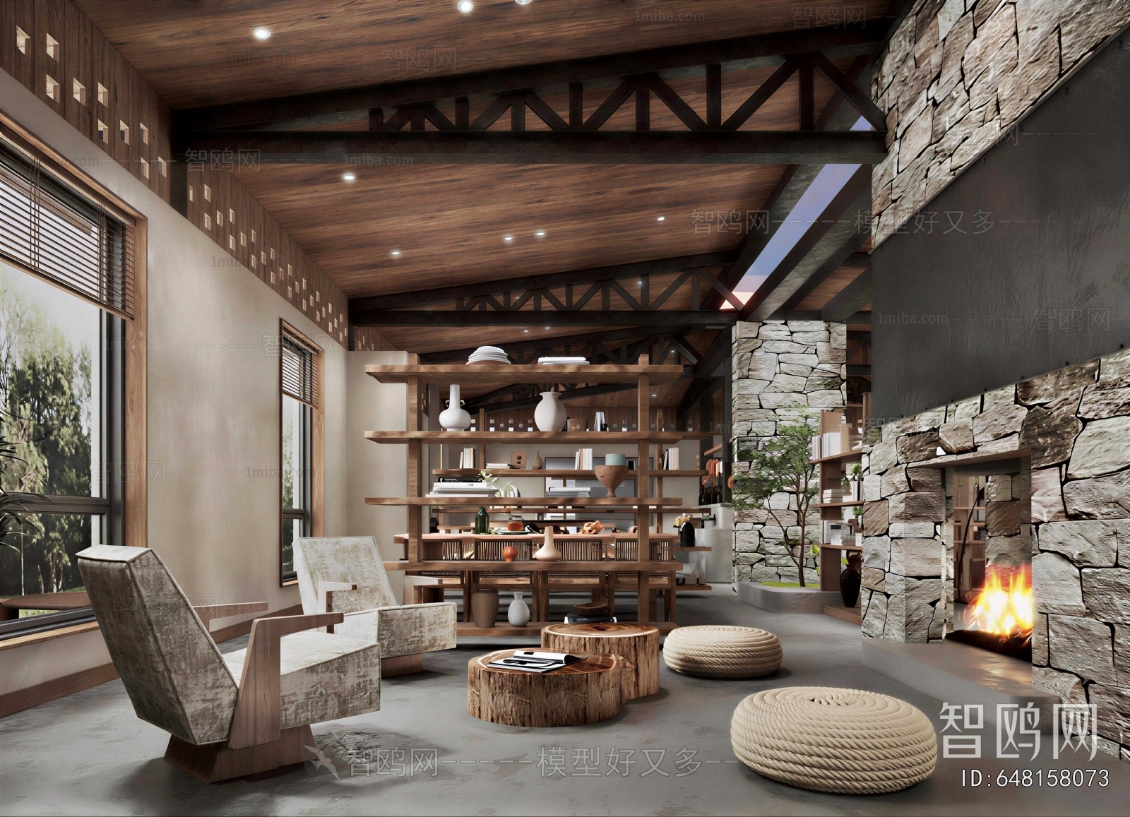Industrial Style A Living Room