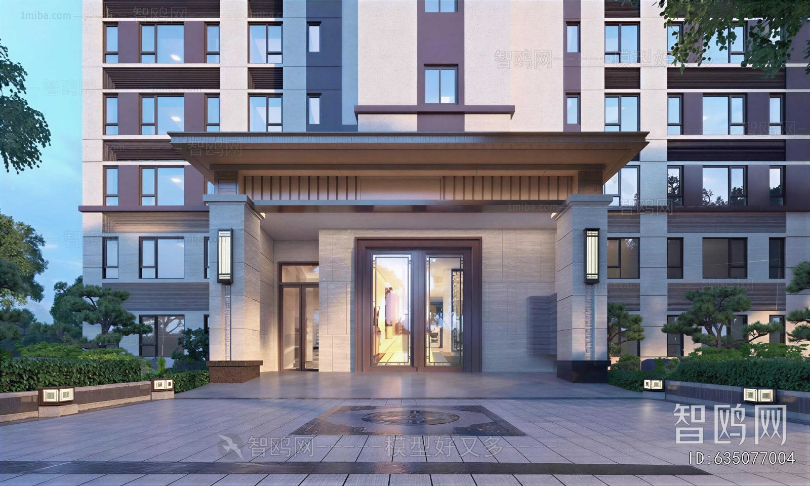 Modern Building Appearance