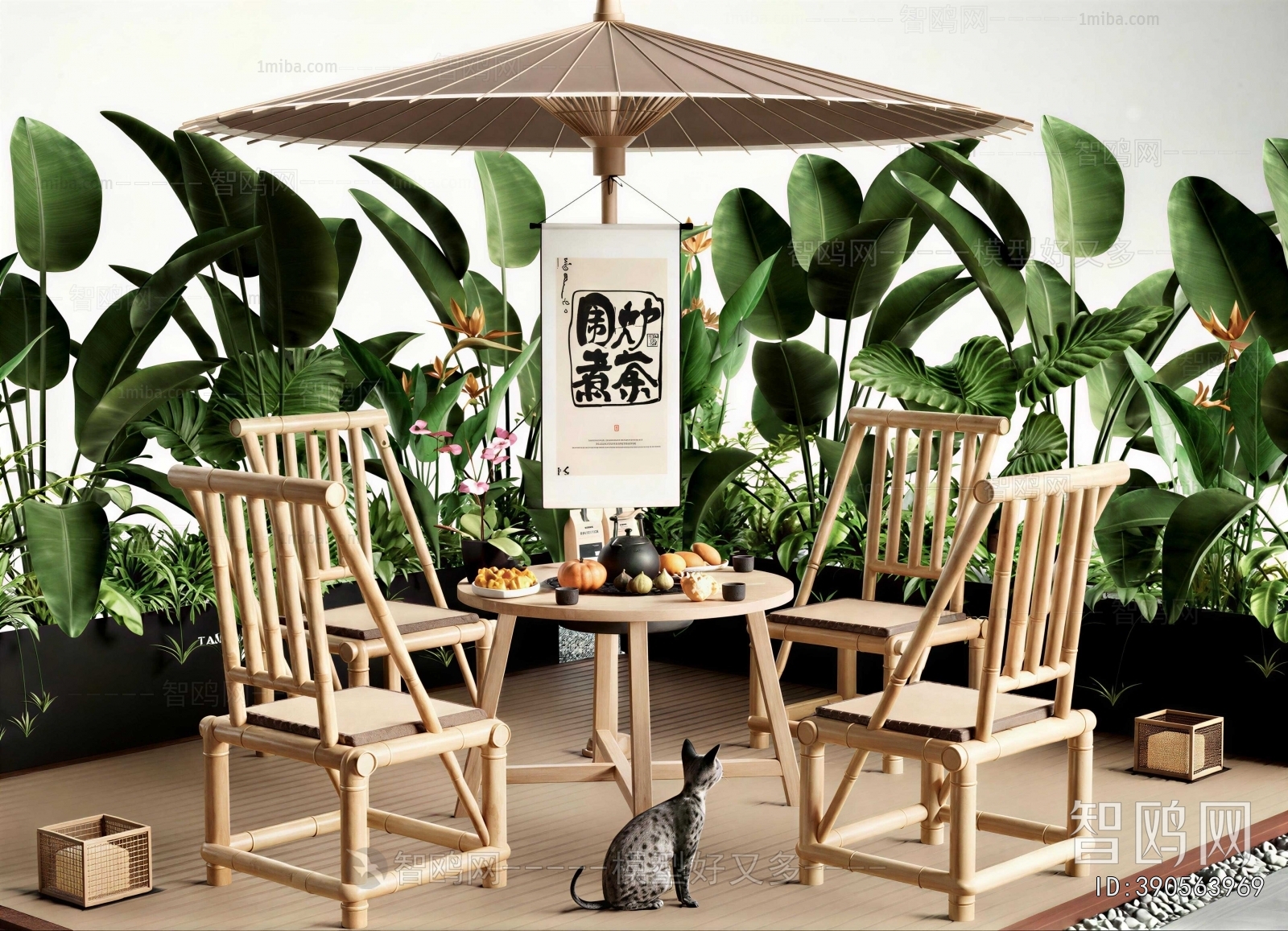 New Chinese Style Outdoor Tables And Chairs